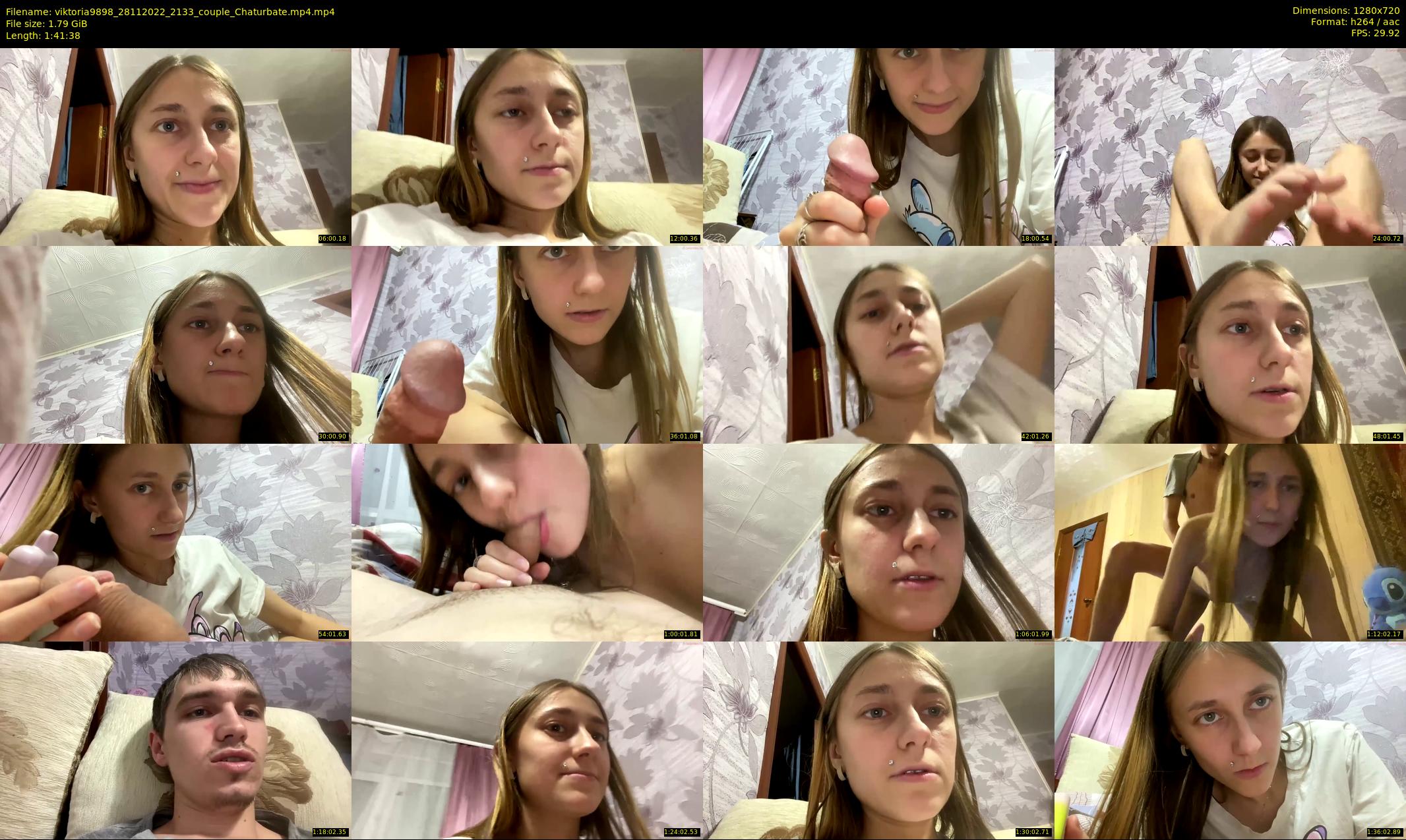 viktoria9898 — 102 minute Chaturbate couple cam show recording, 720p, Nov 28, 2022