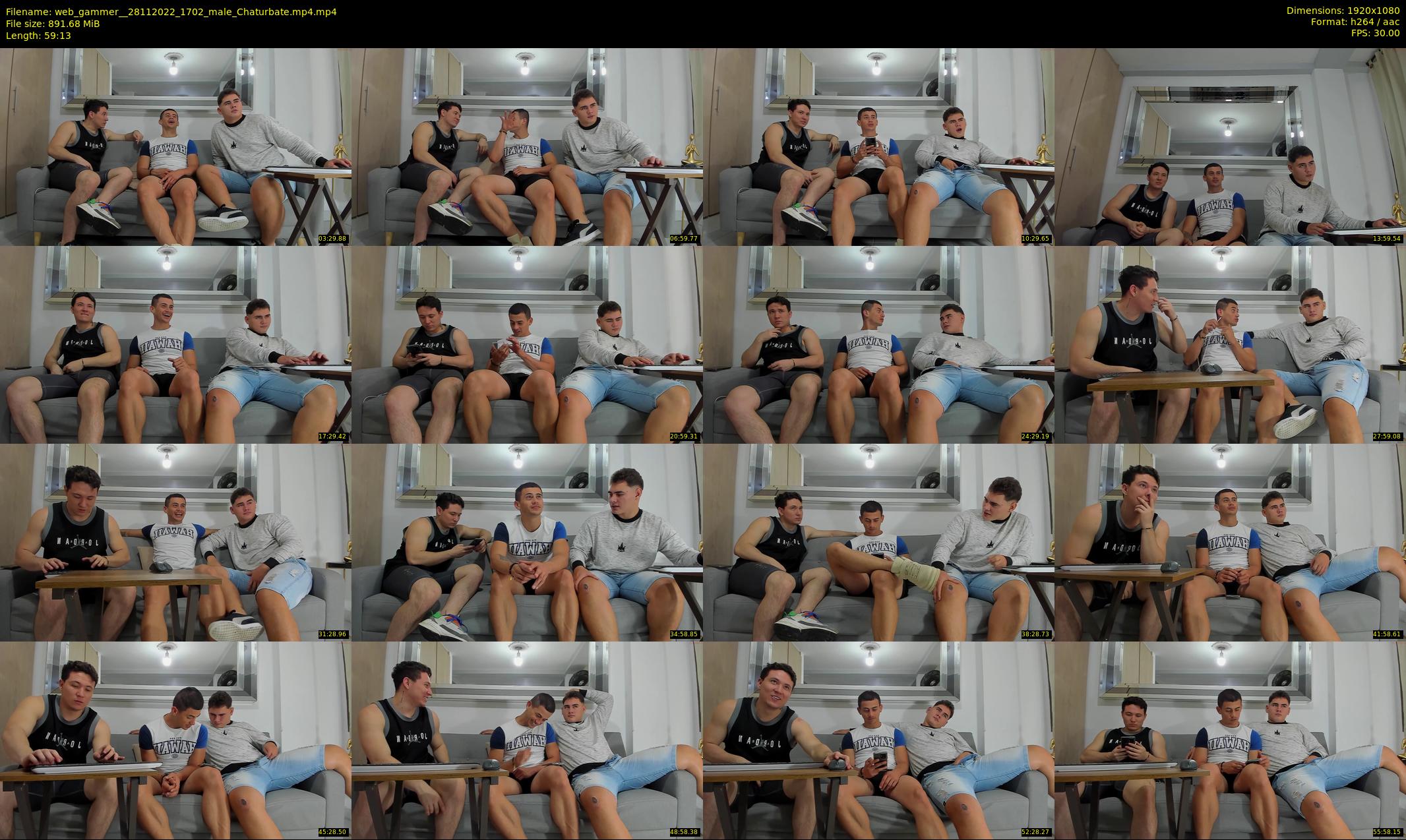 web_gammer_ — 60 minute Chaturbate male cam show recording, 1080p, Nov 28, 2022