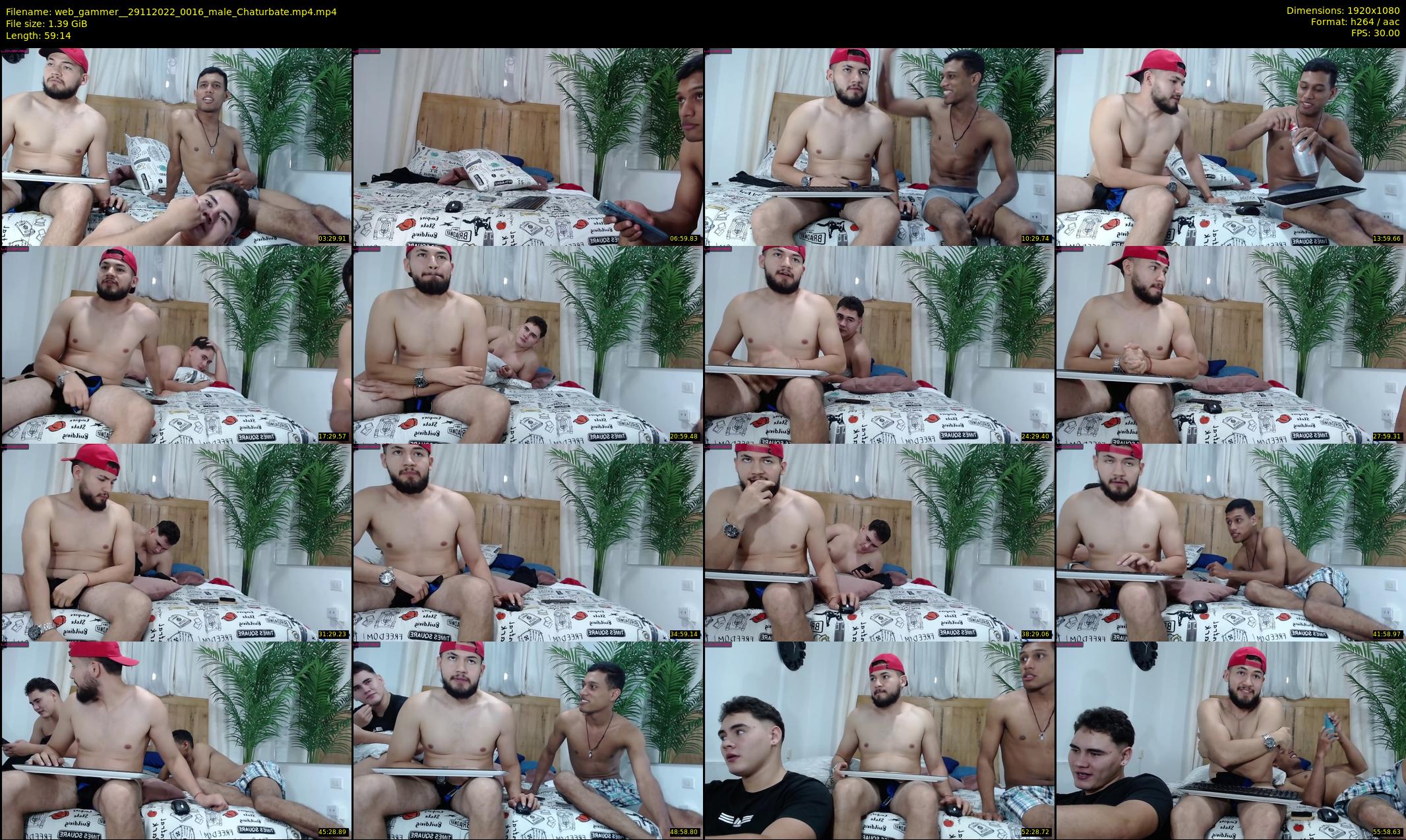web_gammer_ — 60 minute Chaturbate male cam show recording, 1080p, Nov 29, 2022