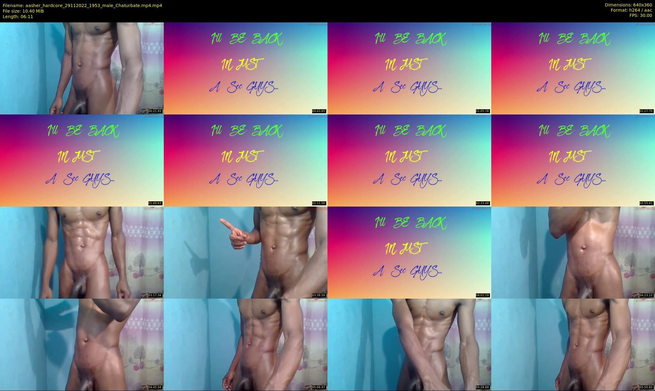 aasher_hardcore — 7 minute Chaturbate male cam show recording, 360p, Nov 29, 2022