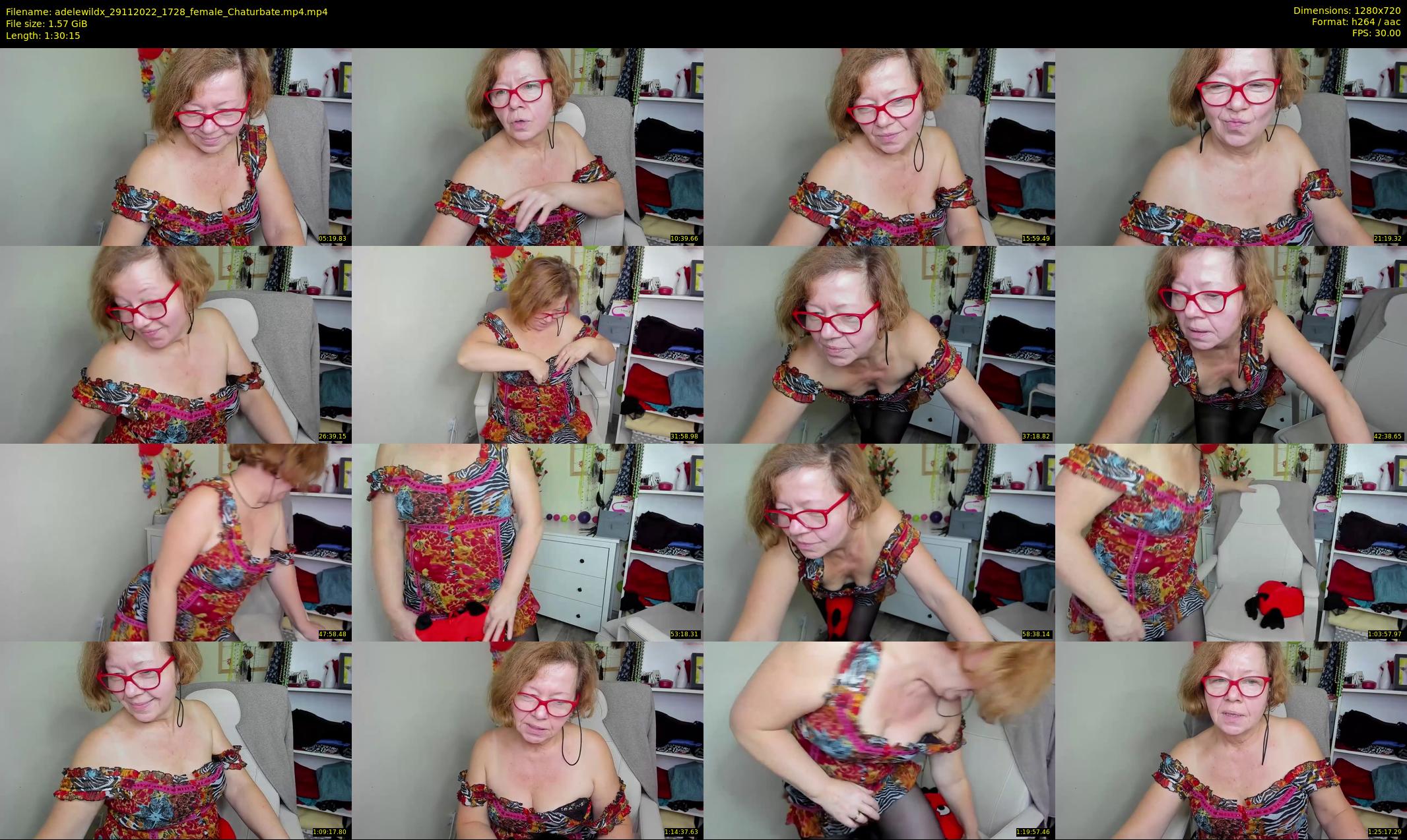 adelewildx — 91 minute Chaturbate female cam show recording, 720p, Nov 29, 2022