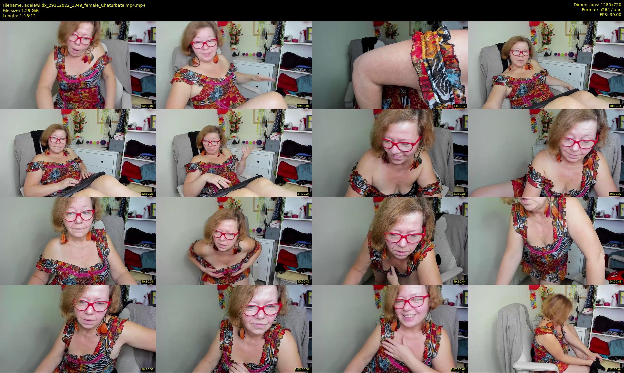 adelewildx — 77 minute Chaturbate female cam show recording, 720p, Nov 29, 2022