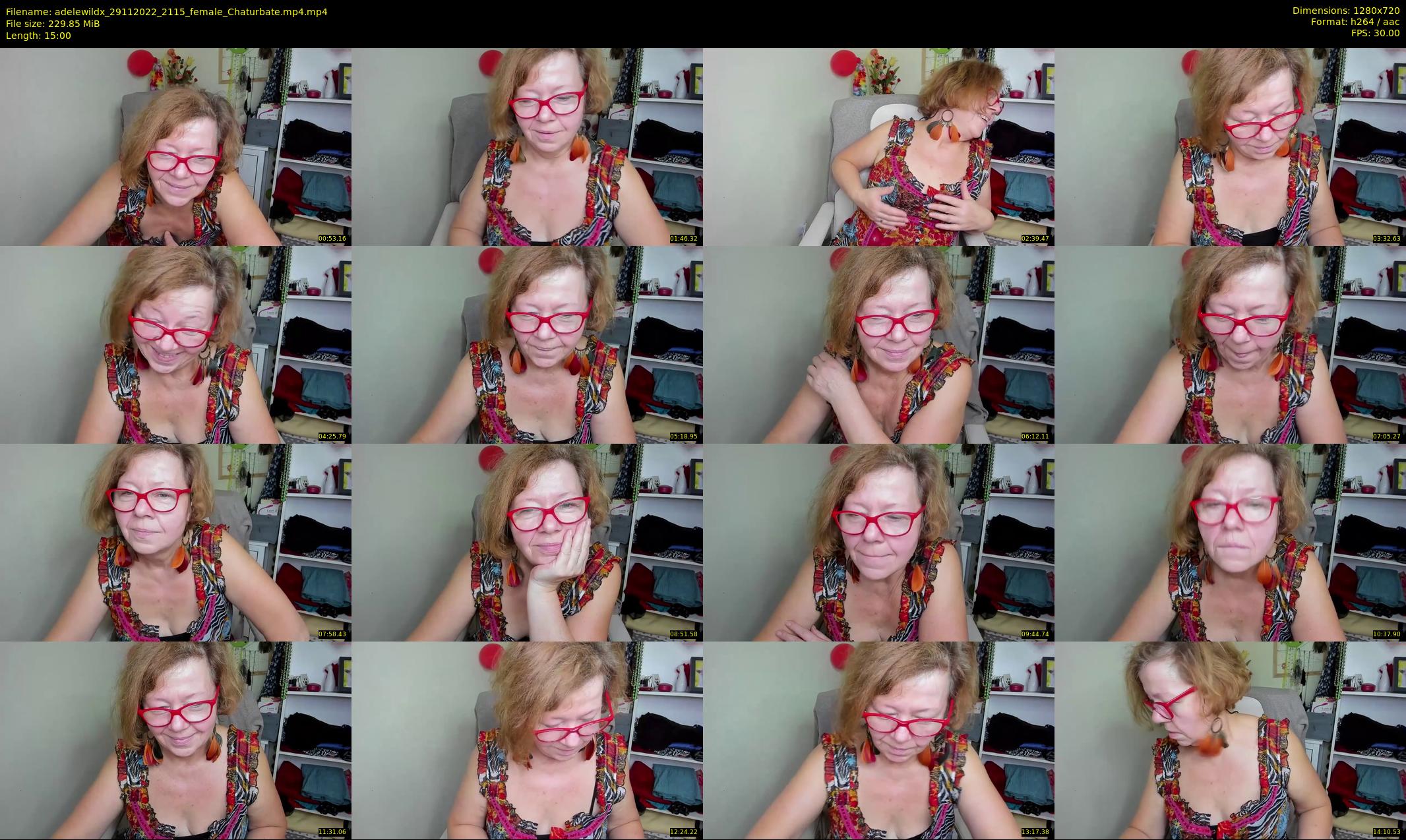 adelewildx — 15 minute Chaturbate female cam show recording, 720p, Nov 29, 2022