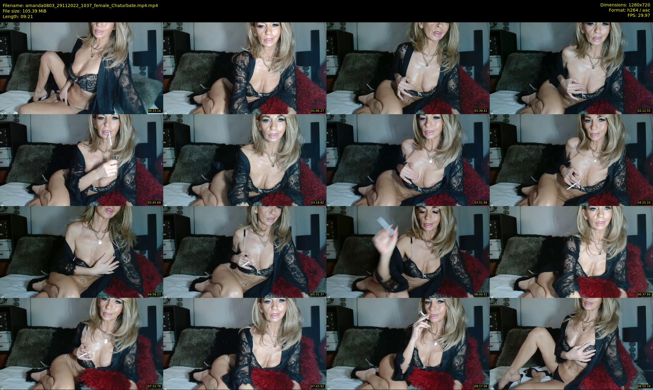 amanda0803 — 10 minute Chaturbate female cam show recording, 720p, Nov 29, 2022