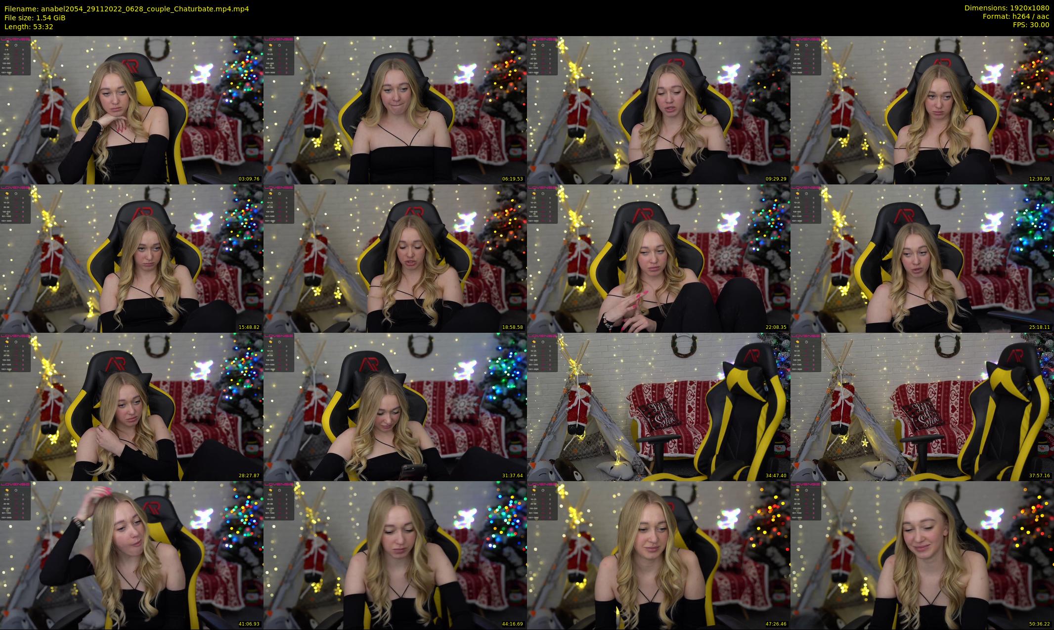 anabel2054 — 54 minute Chaturbate female cam show recording, 1080p, Nov 29, 2022