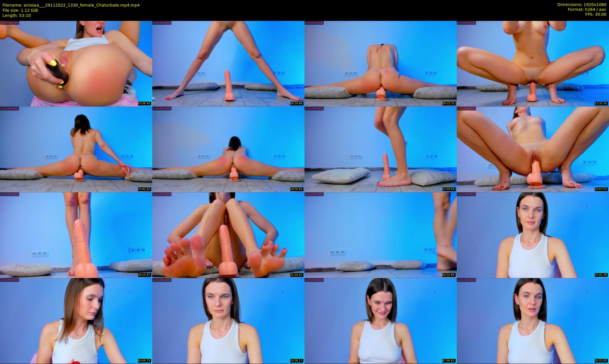 anissaa__ — 54 minute Chaturbate female cam show recording, 1080p, Nov 29, 2022