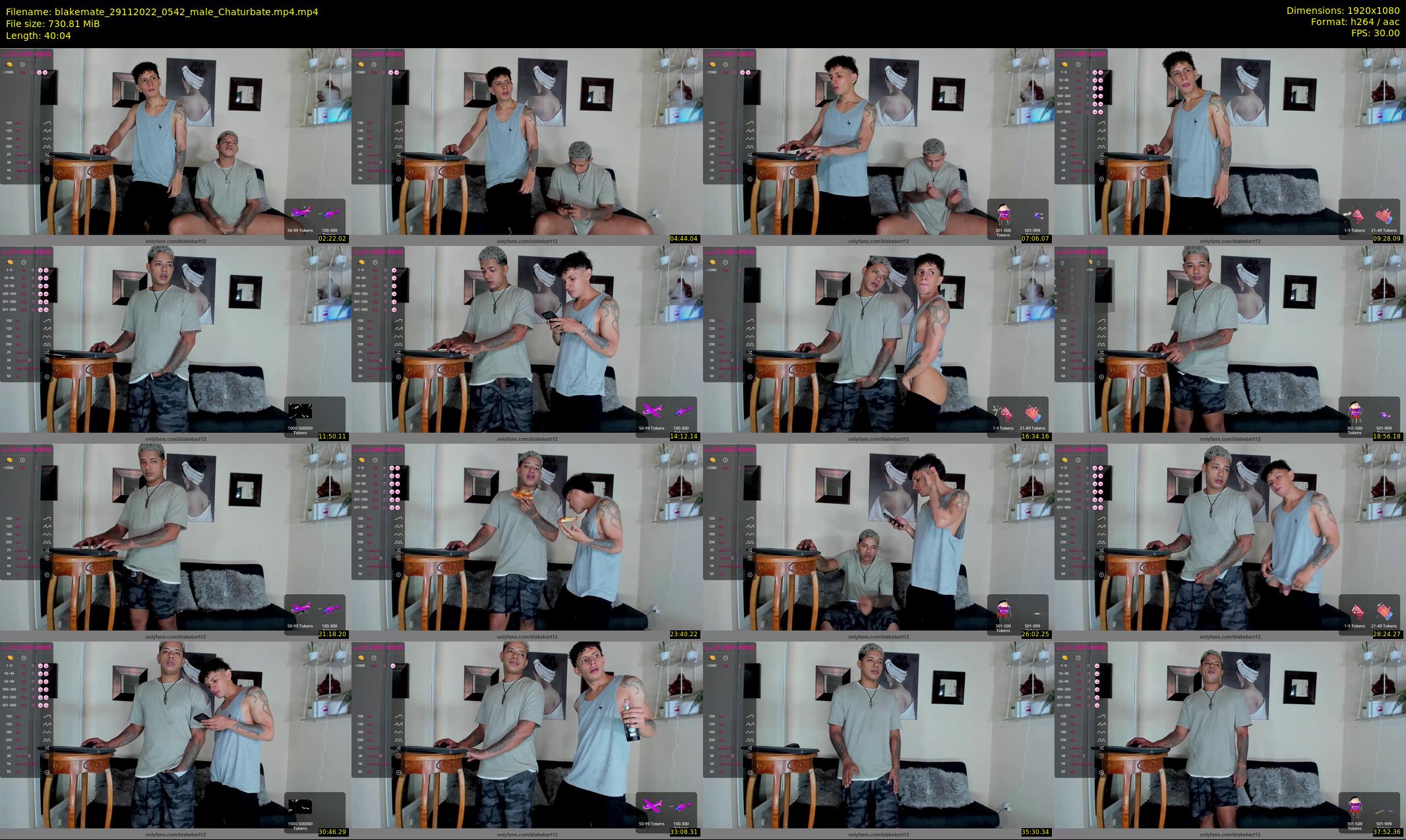 blakemate — 41 minute Chaturbate male cam show recording, 1080p, Nov 29, 2022