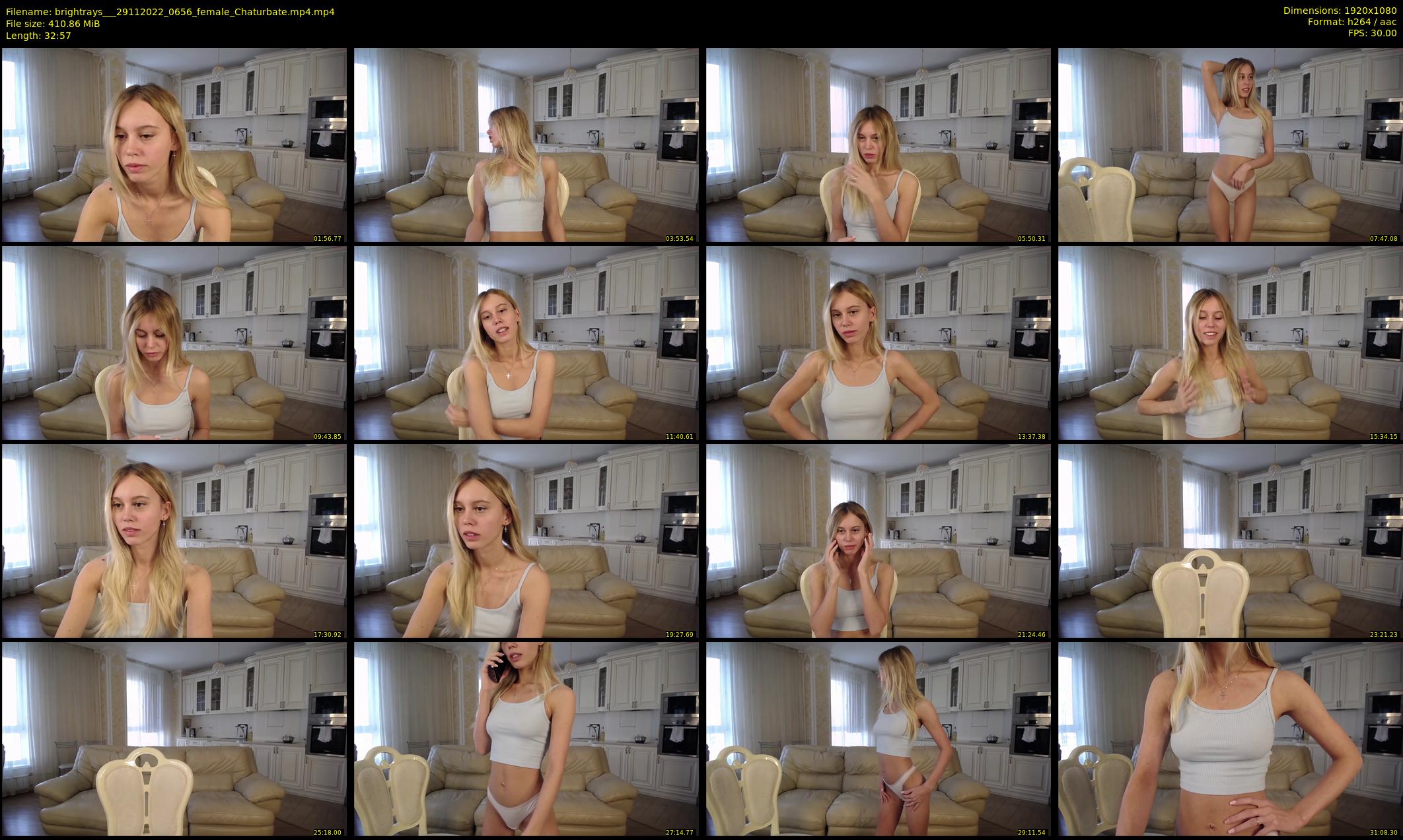 brightrays__ — 33 minute Chaturbate female cam show recording, 1080p, Nov 29, 2022
