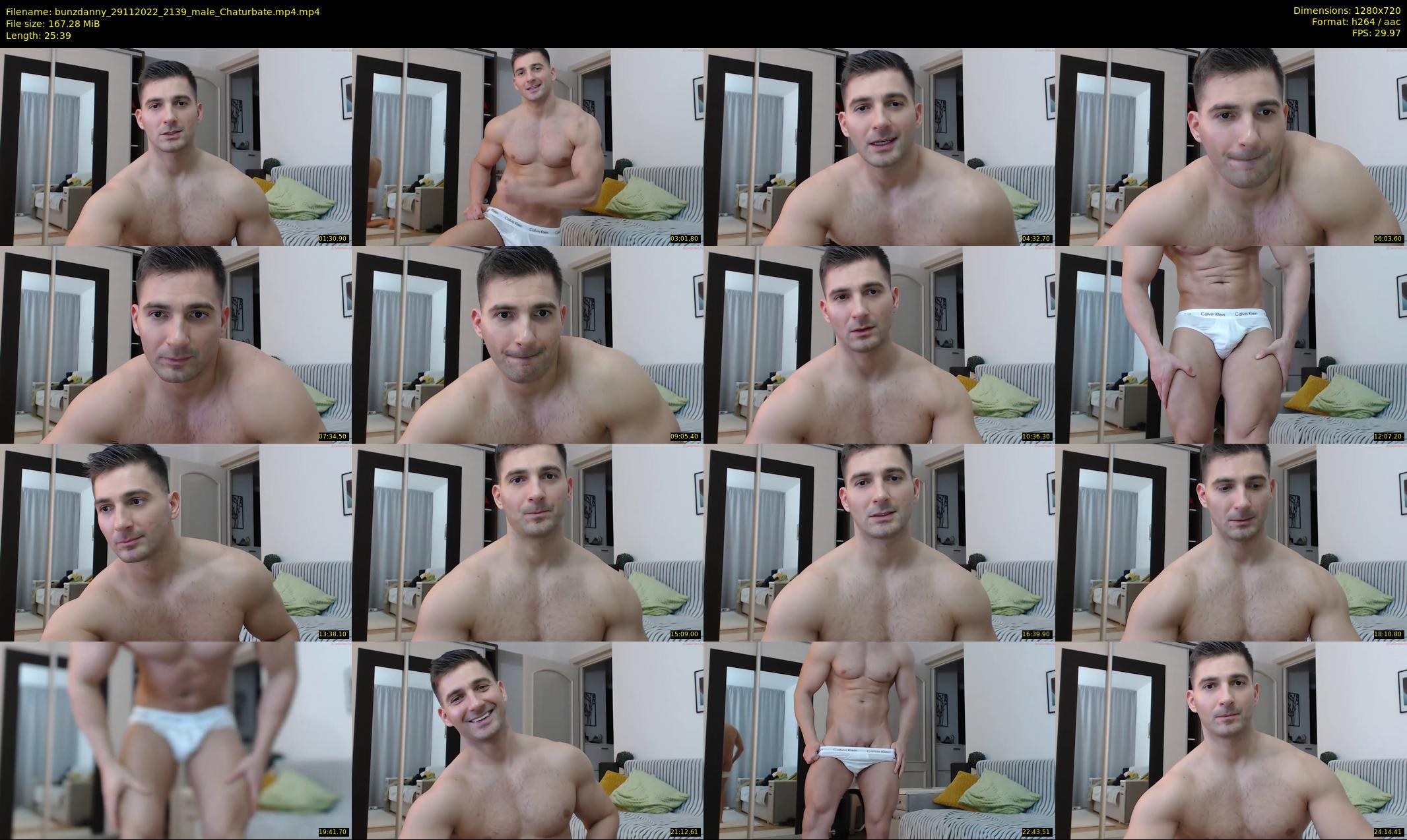 bunzdanny — 26 minute Chaturbate male cam show recording, 720p, Nov 29, 2022