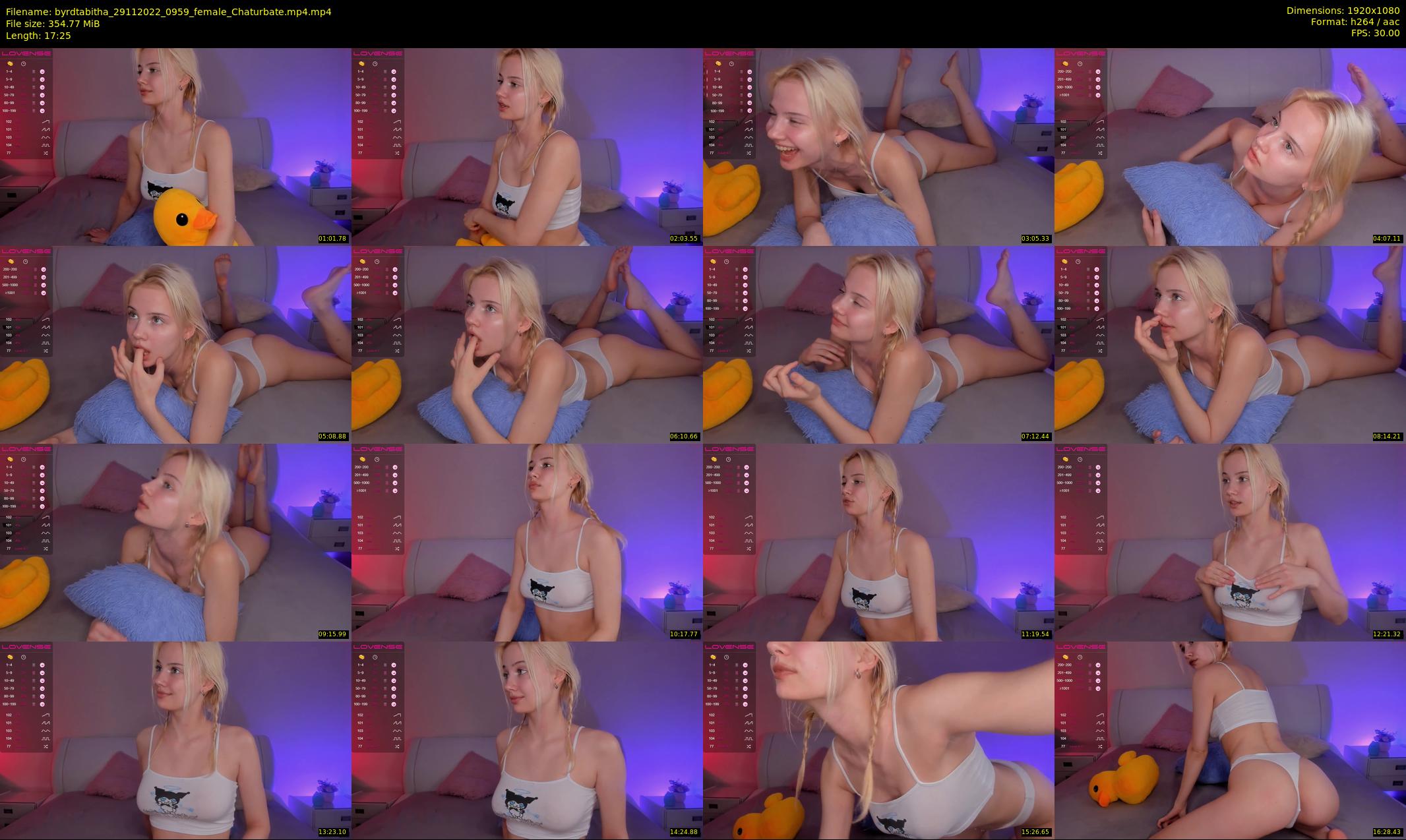 byrdtabitha — 18 minute Chaturbate female cam show recording, 1080p, Nov 29, 2022