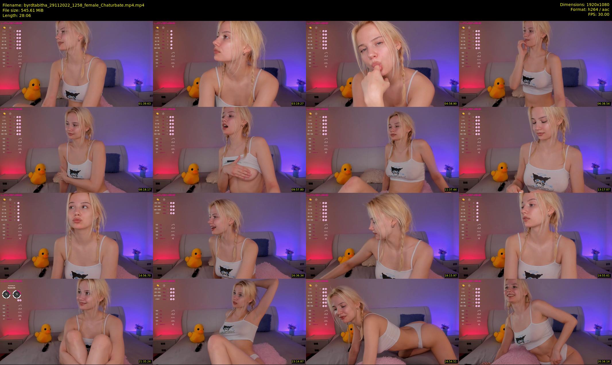 byrdtabitha — 29 minute Chaturbate female cam show recording, 1080p, Nov 29, 2022