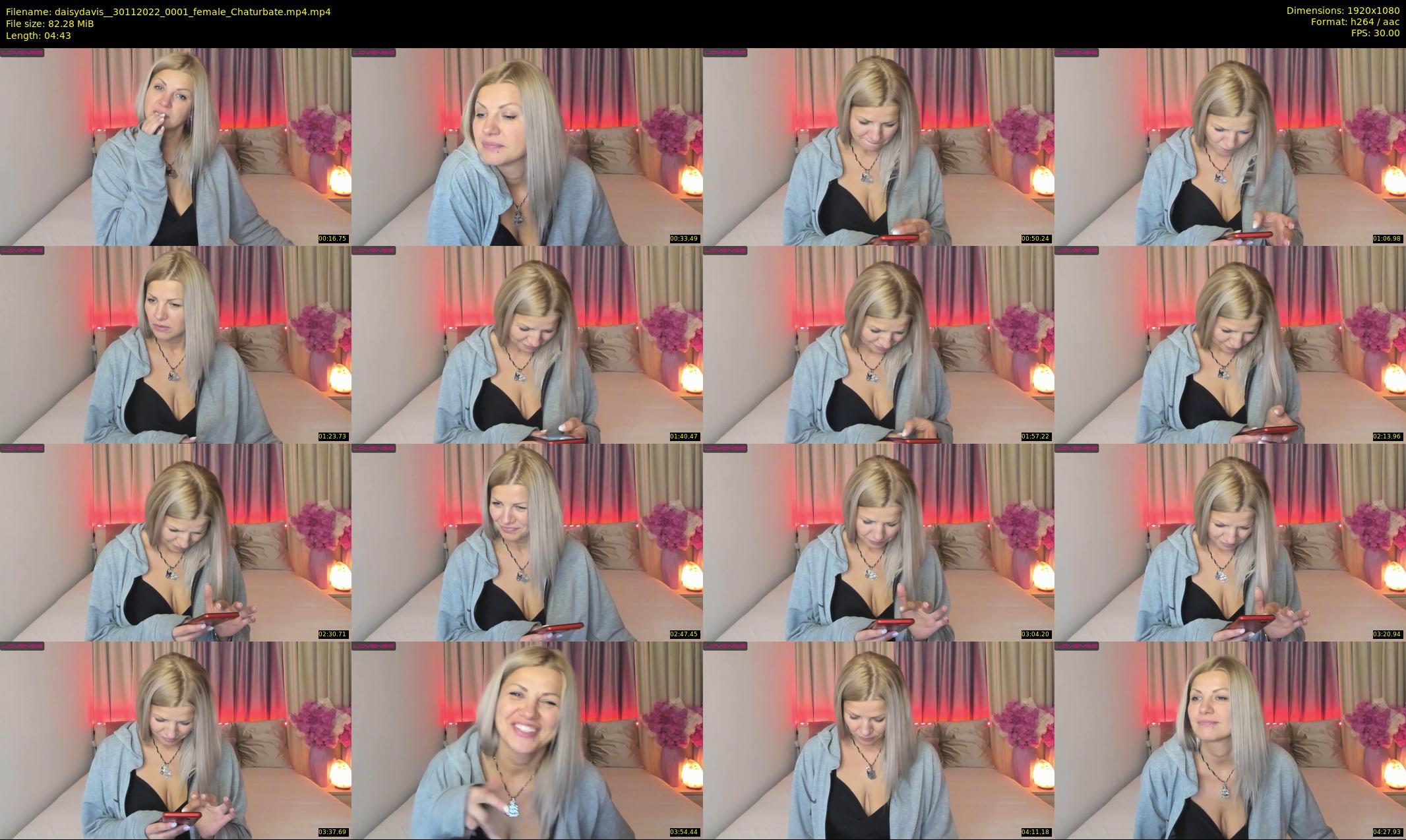 daisydavis_ — 5 minute Chaturbate female cam show recording, 1080p, Nov 30, 2022