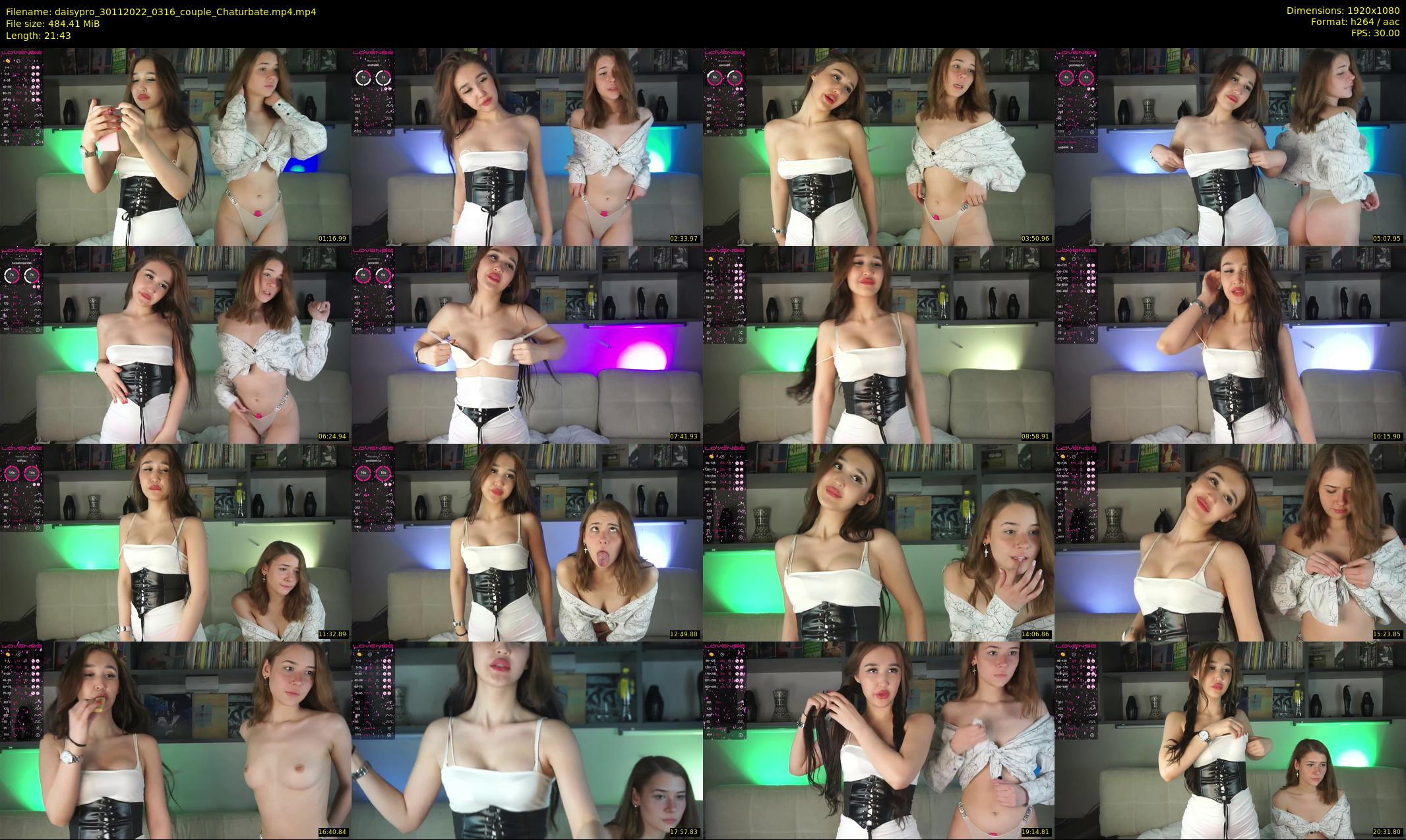 daisypro — 22 minute Chaturbate couple cam show recording, 1080p, Nov 30, 2022