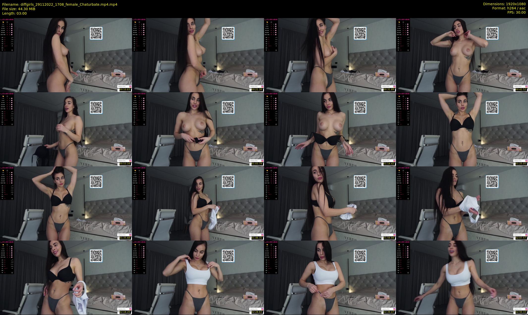 diffgirls — 3 minute Chaturbate female cam show recording, 1080p, Nov 29, 2022
