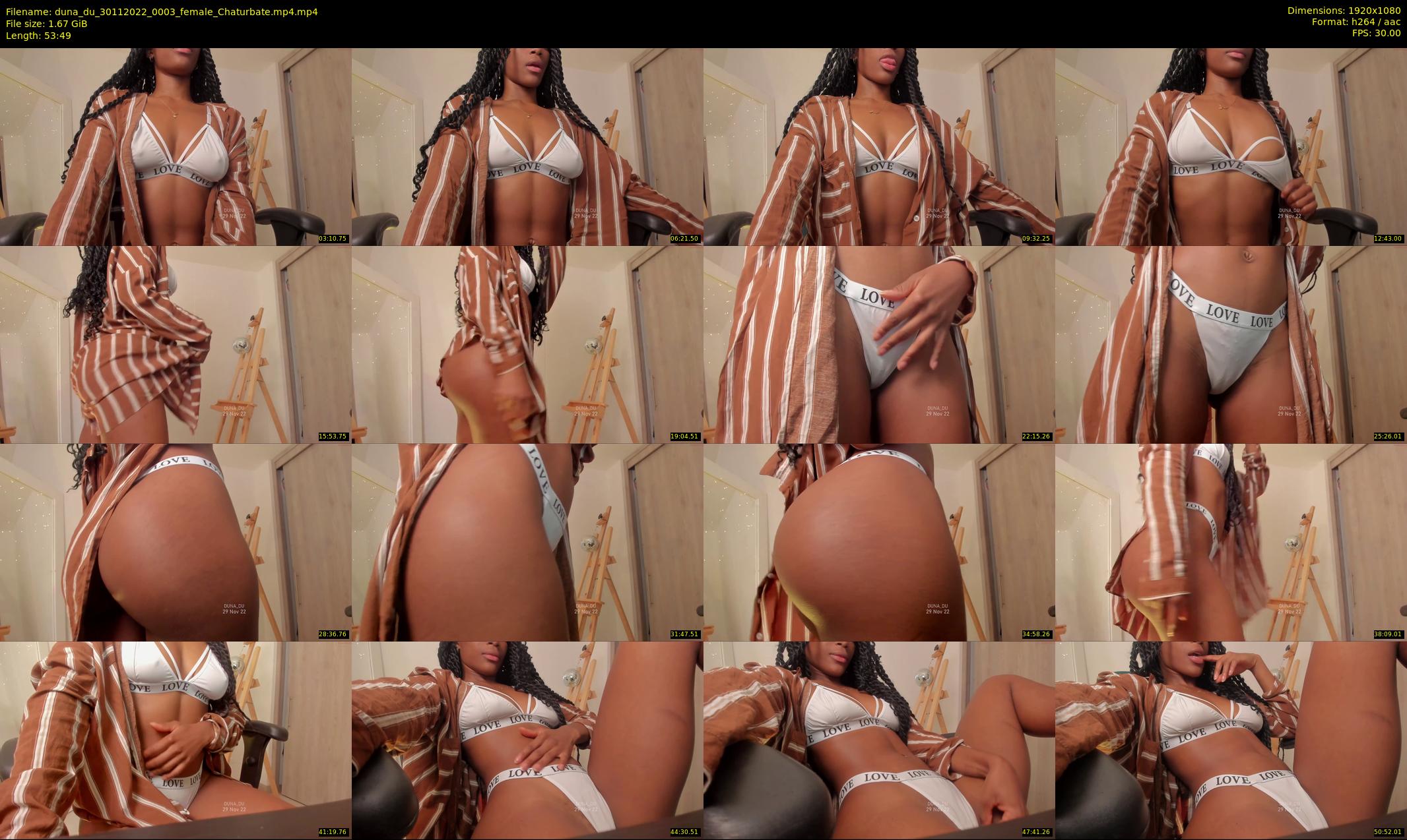 duna_du — 54 minute Chaturbate female cam show recording, 1080p, Nov 30, 2022