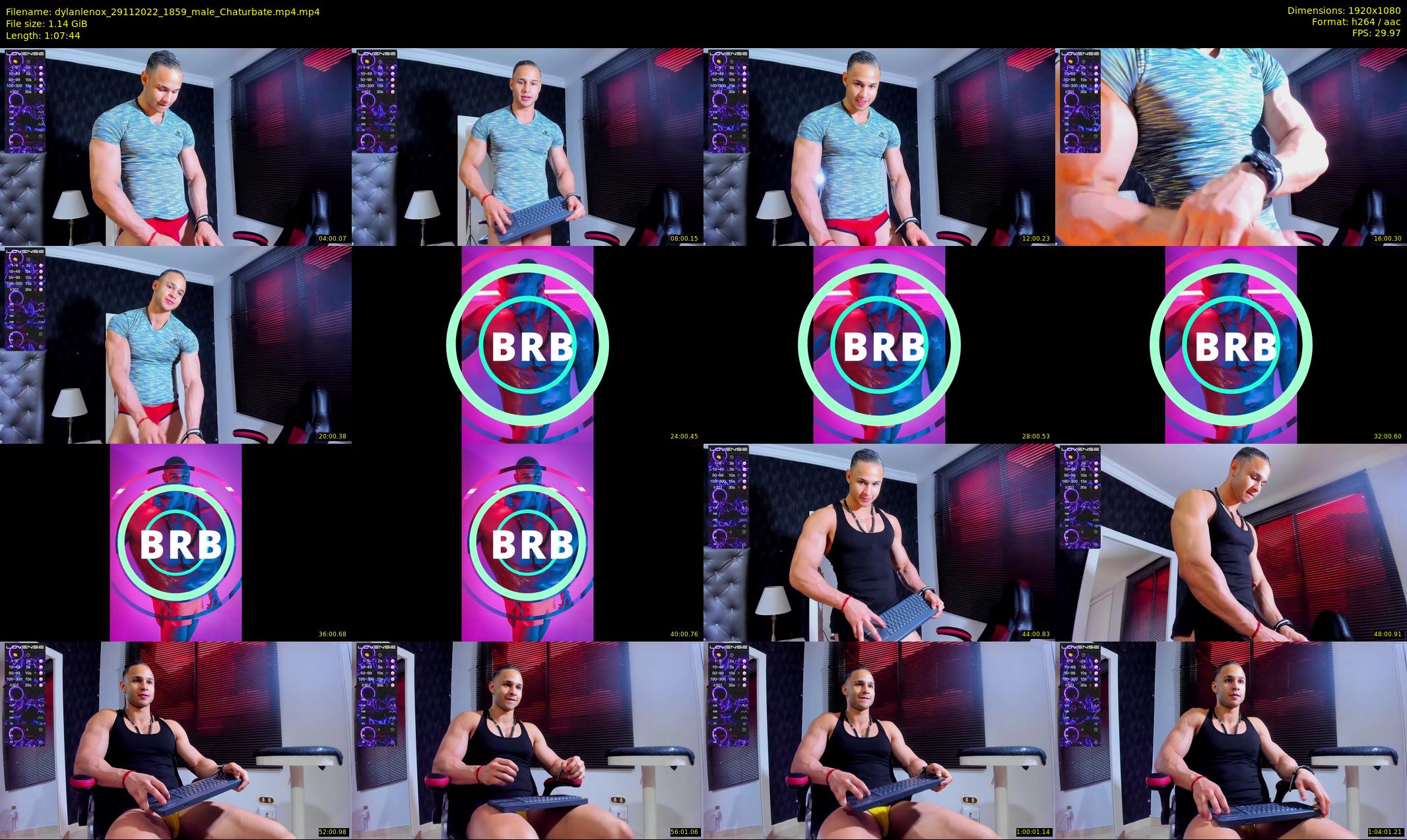 dylanlenox — 68 minute Chaturbate male cam show recording, 1080p, Nov 29, 2022