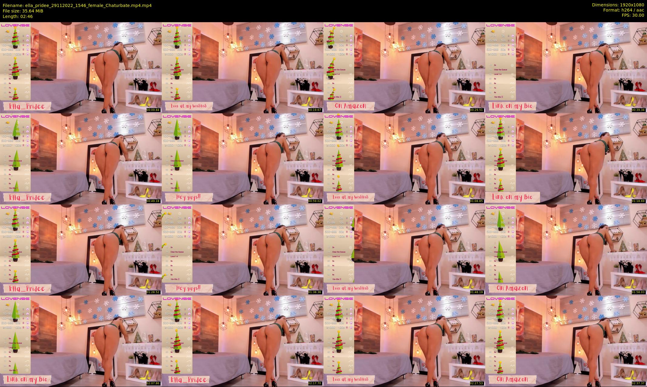 ella_pridee — 3 minute Chaturbate female cam show recording, 1080p, Nov 29, 2022