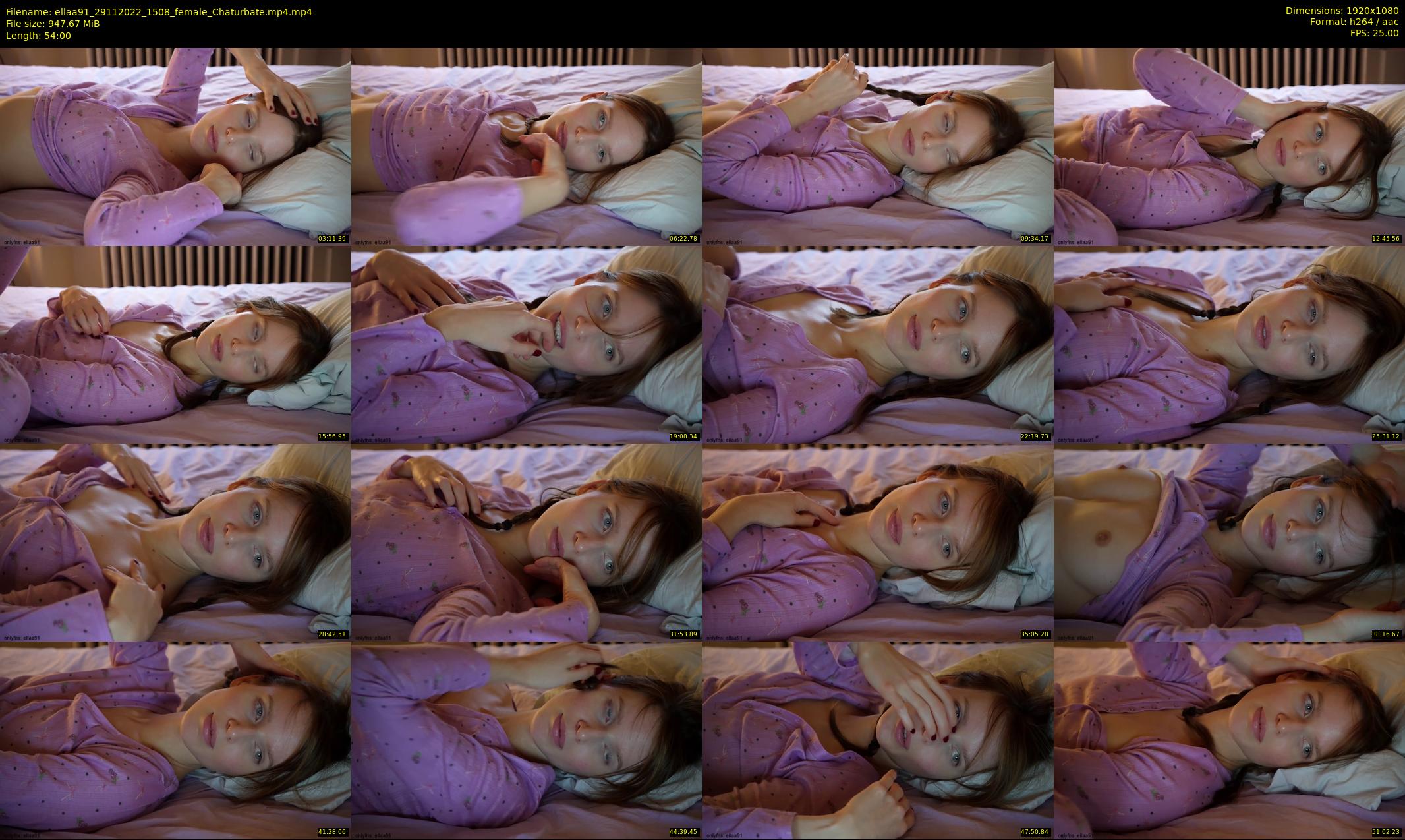 ellaa91 — 54 minute Chaturbate female cam show recording, 1080p, Nov 29, 2022