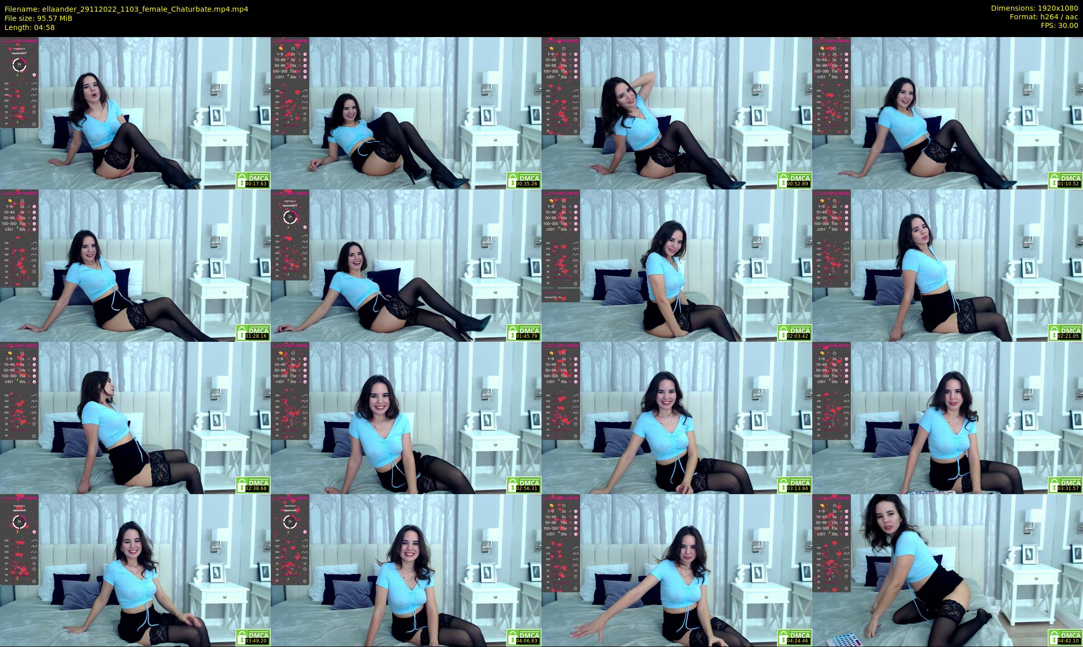 ellaander — 5 minute Chaturbate female cam show recording, 1080p, Nov 29, 2022