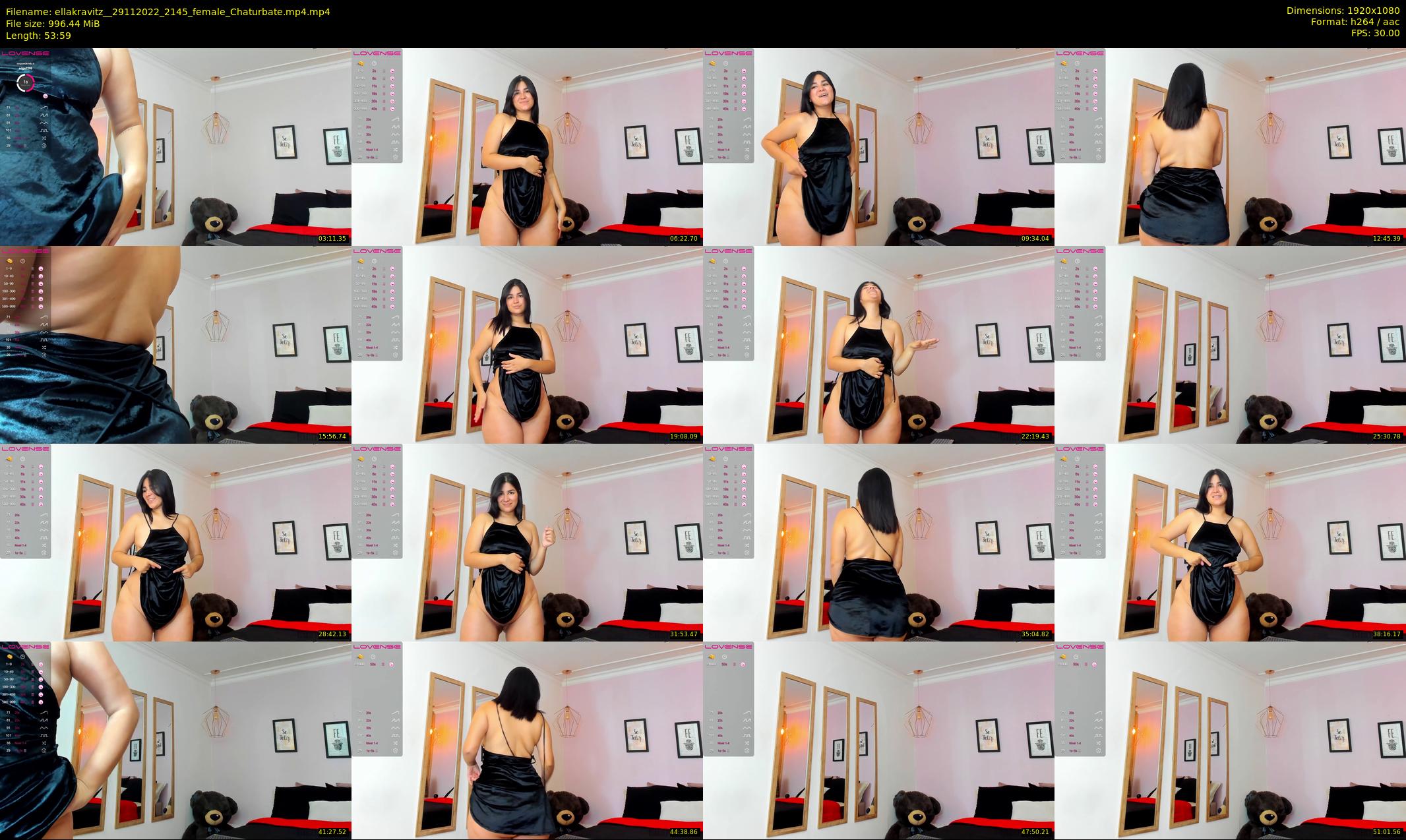 ellakravitz_ — 54 minute Chaturbate female cam show recording, 1080p, Nov 29, 2022
