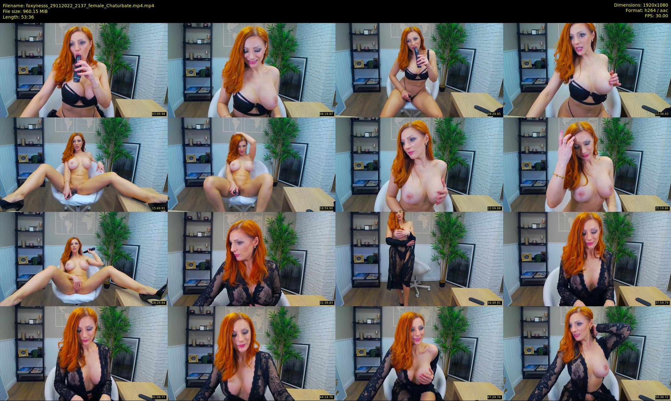 foxynesss — 54 minute Chaturbate female cam show recording, 1080p, Nov 29, 2022