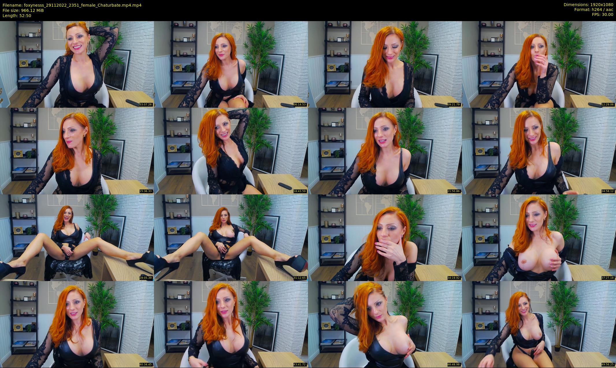 foxynesss — 53 minute Chaturbate female cam show recording, 1080p, Nov 29, 2022