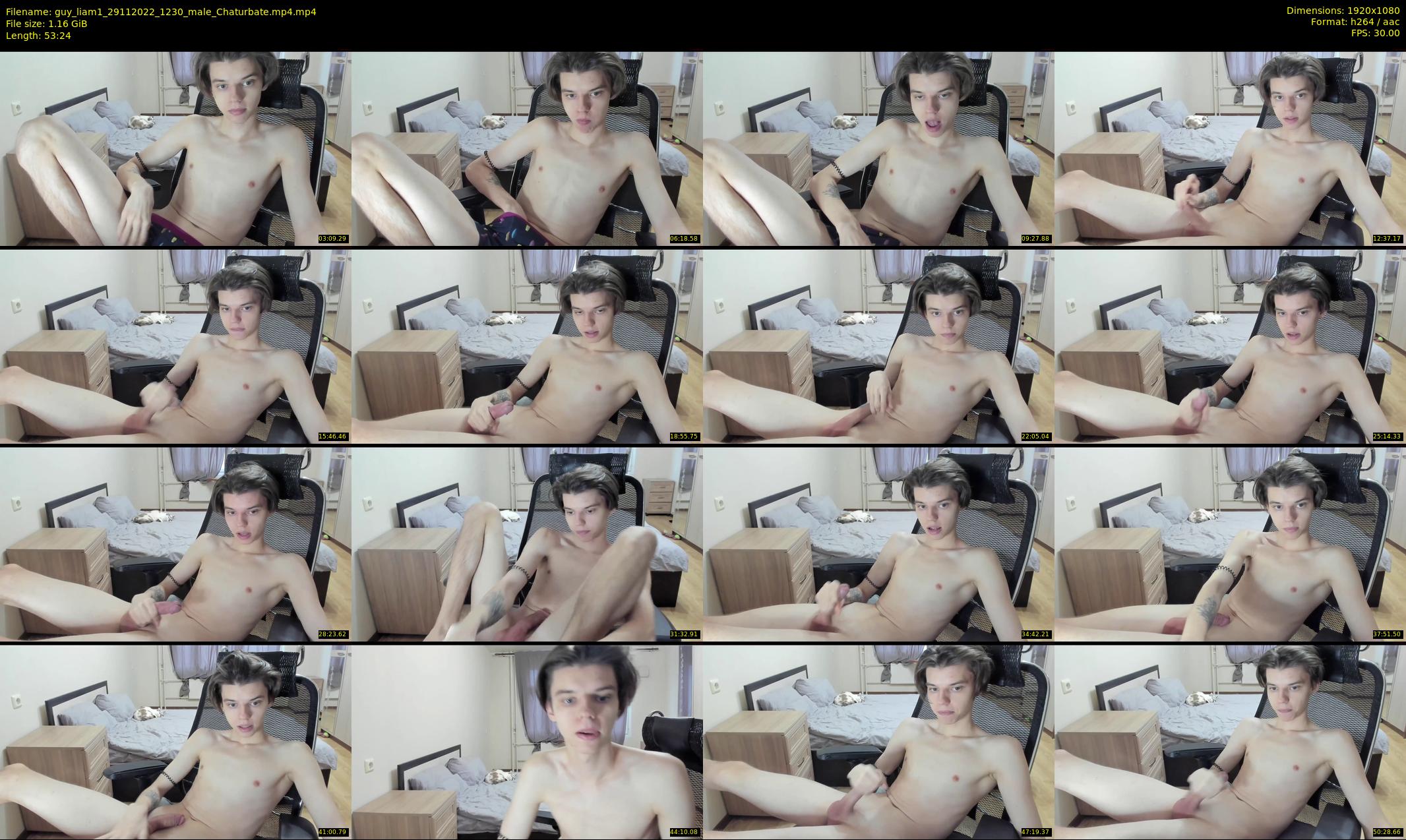 guy_liam1 — 54 minute Chaturbate male cam show recording, 1080p, Nov 29, 2022