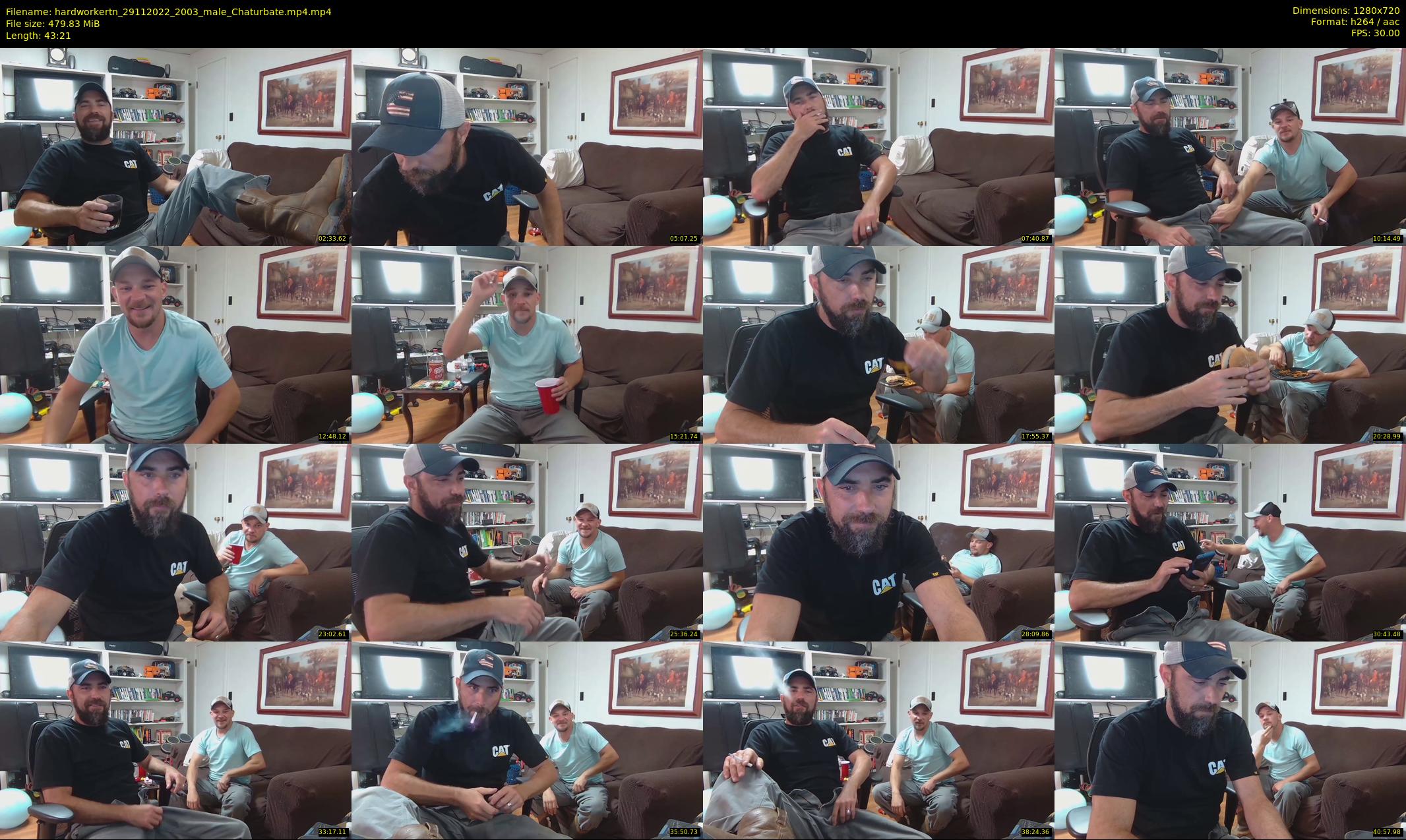 hardworkertn — 44 minute Chaturbate male cam show recording, 720p, Nov 29, 2022