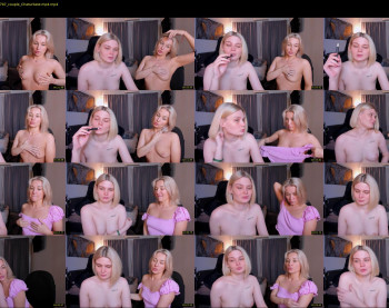 hottyblonds — 7 minute Chaturbate couple cam show recording, 1080p, Nov 29, 2022