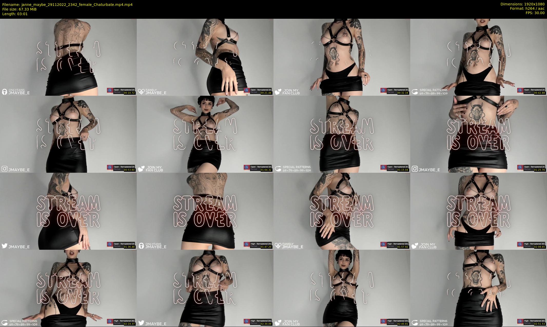 janne_maybe — 4 minute Chaturbate female cam show recording, 1080p, Nov 29, 2022