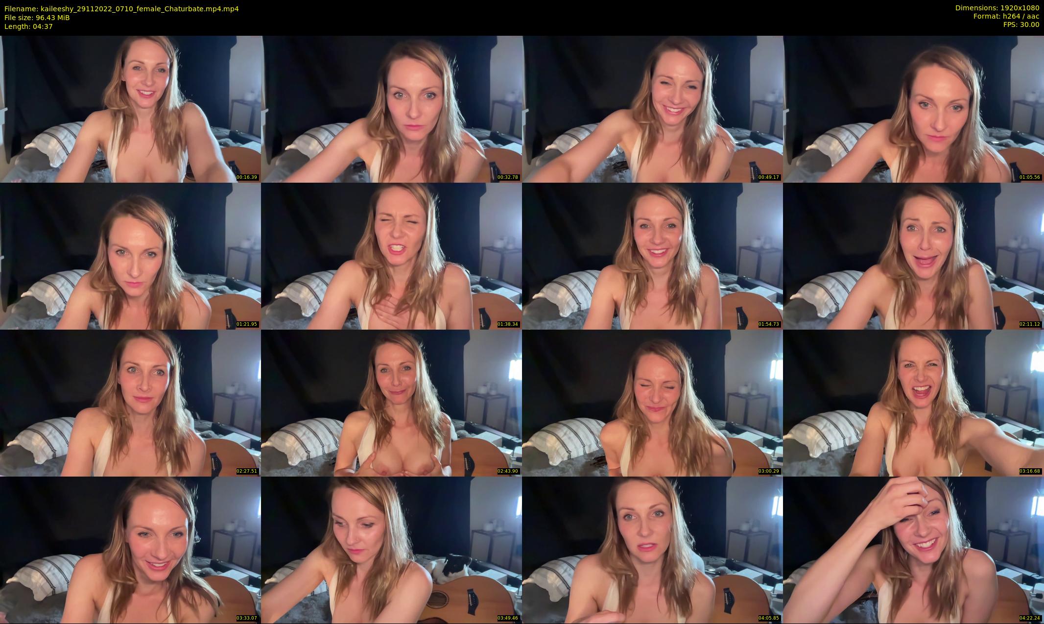 kaileeshy — 5 minute Chaturbate female cam show recording, 1080p, Nov 29, 2022
