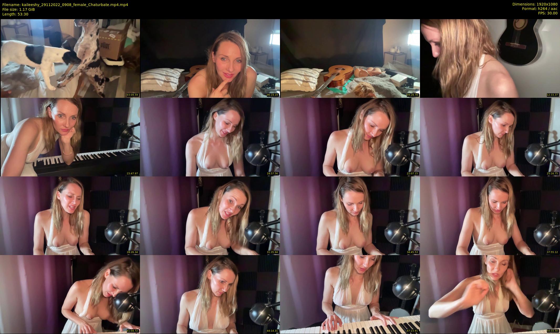 kaileeshy — 54 minute Chaturbate female cam show recording, 1080p, Nov 29, 2022