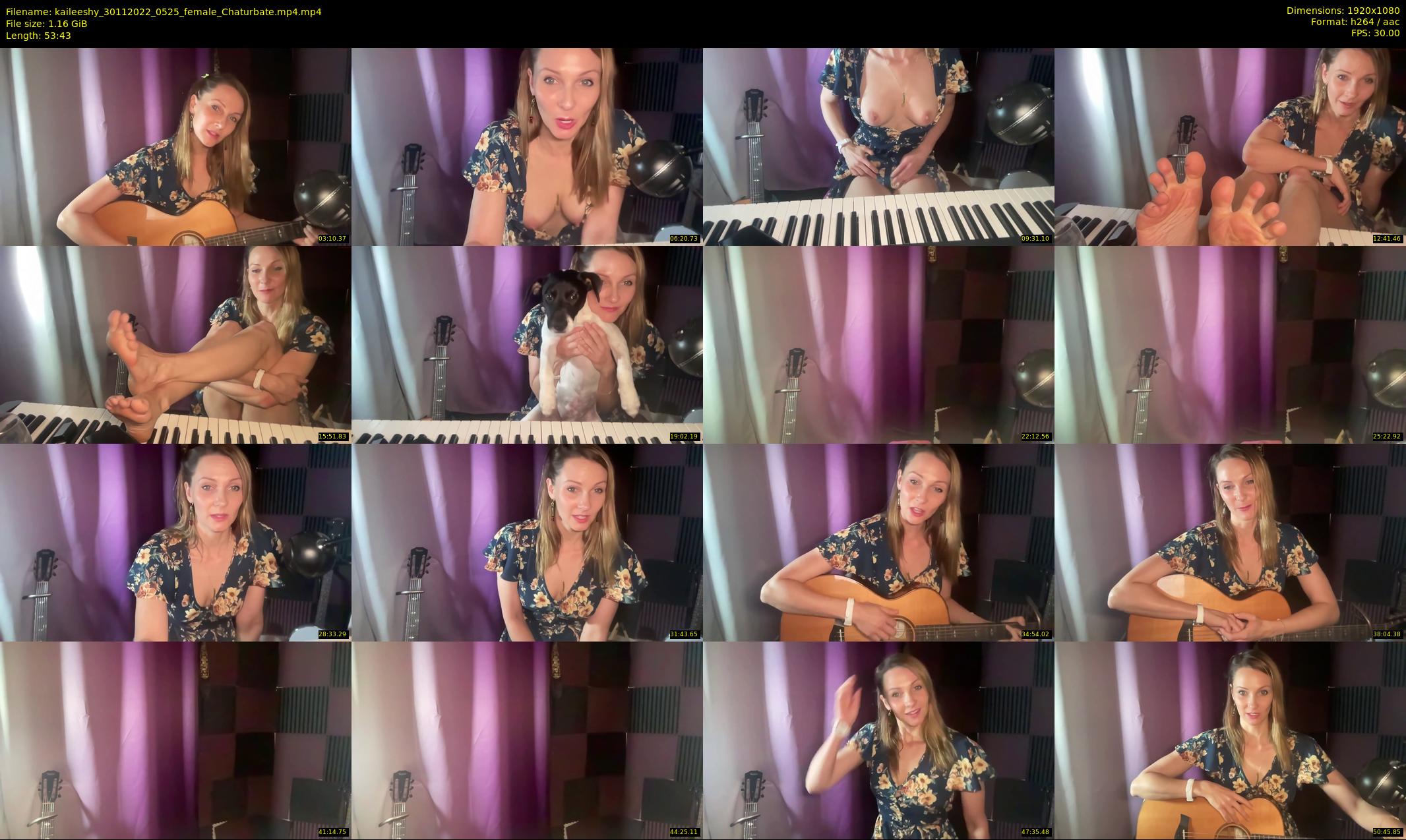 kaileeshy — 54 minute Chaturbate female cam show recording, 1080p, Nov 30, 2022