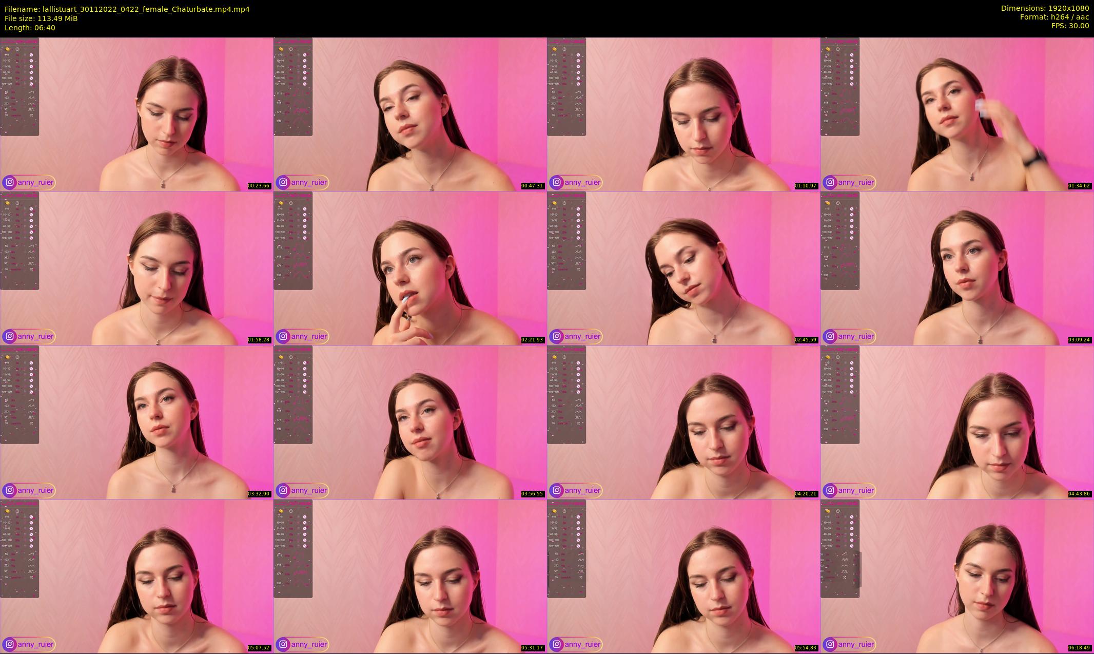 lallistuart — 7 minute Chaturbate female cam show recording, 1080p, Nov 30, 2022