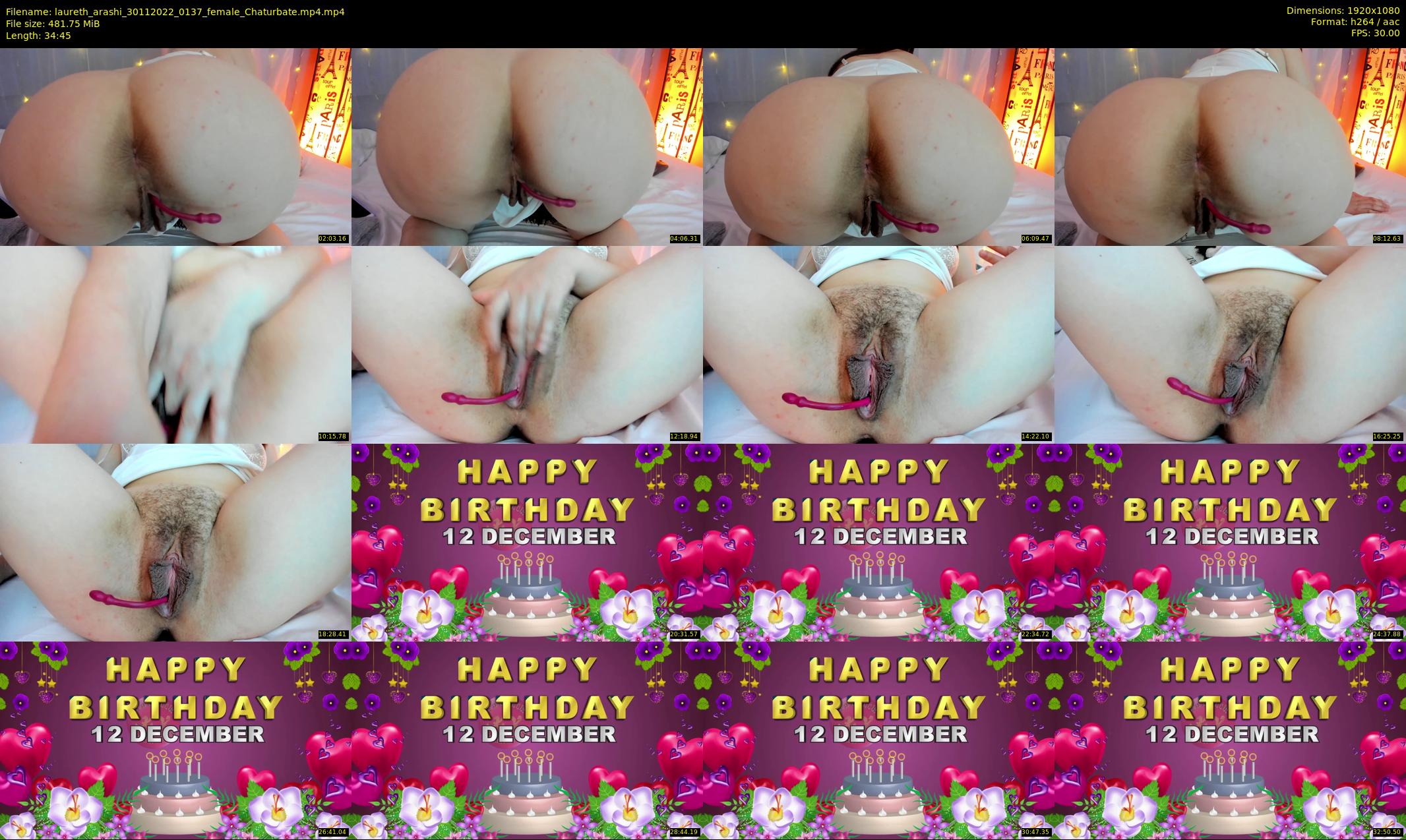 laureth_arashi — 35 minute Chaturbate female cam show recording, 1080p, Nov 30, 2022