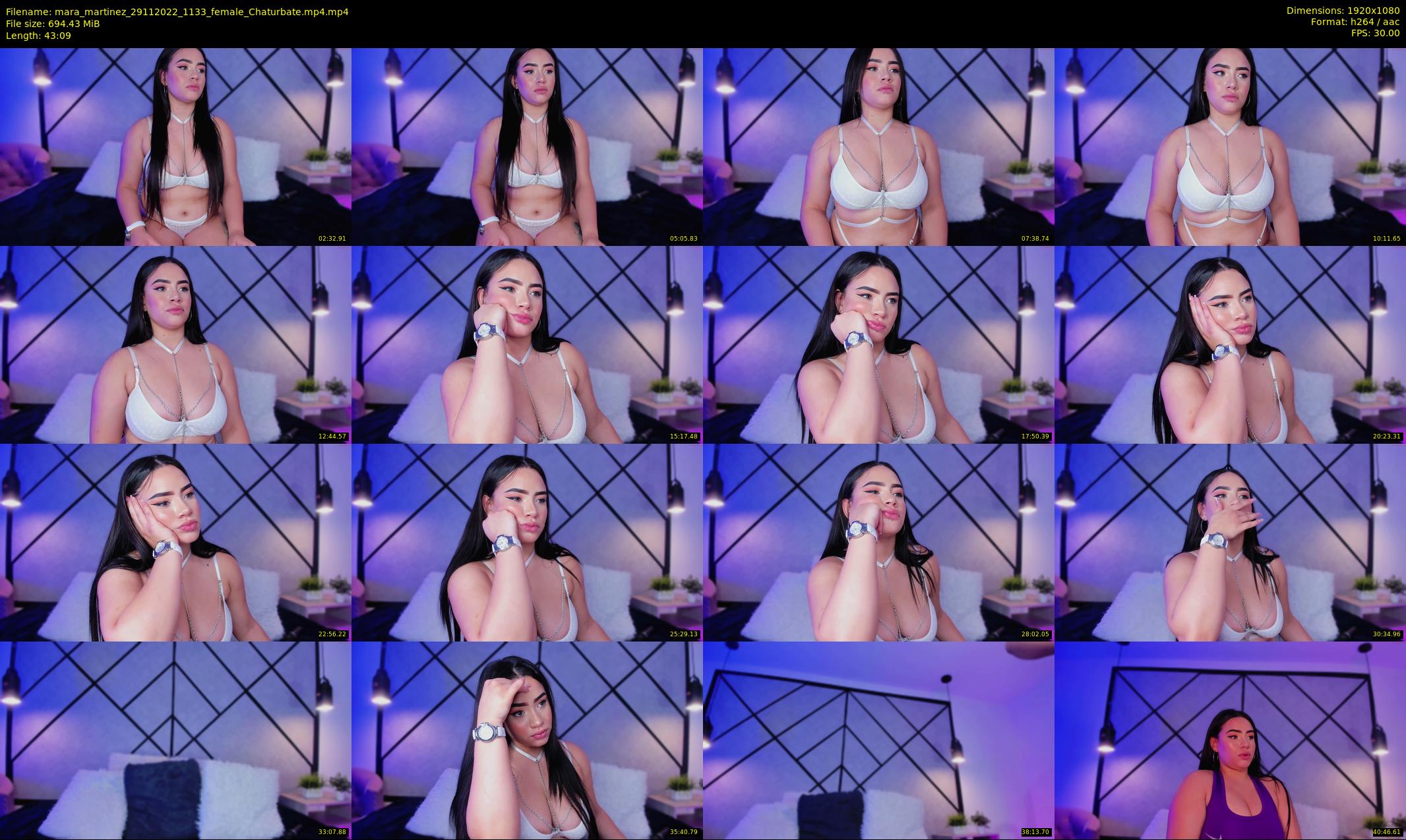 mara_martinez — 44 minute Chaturbate female cam show recording, 1080p, Nov 29, 2022
