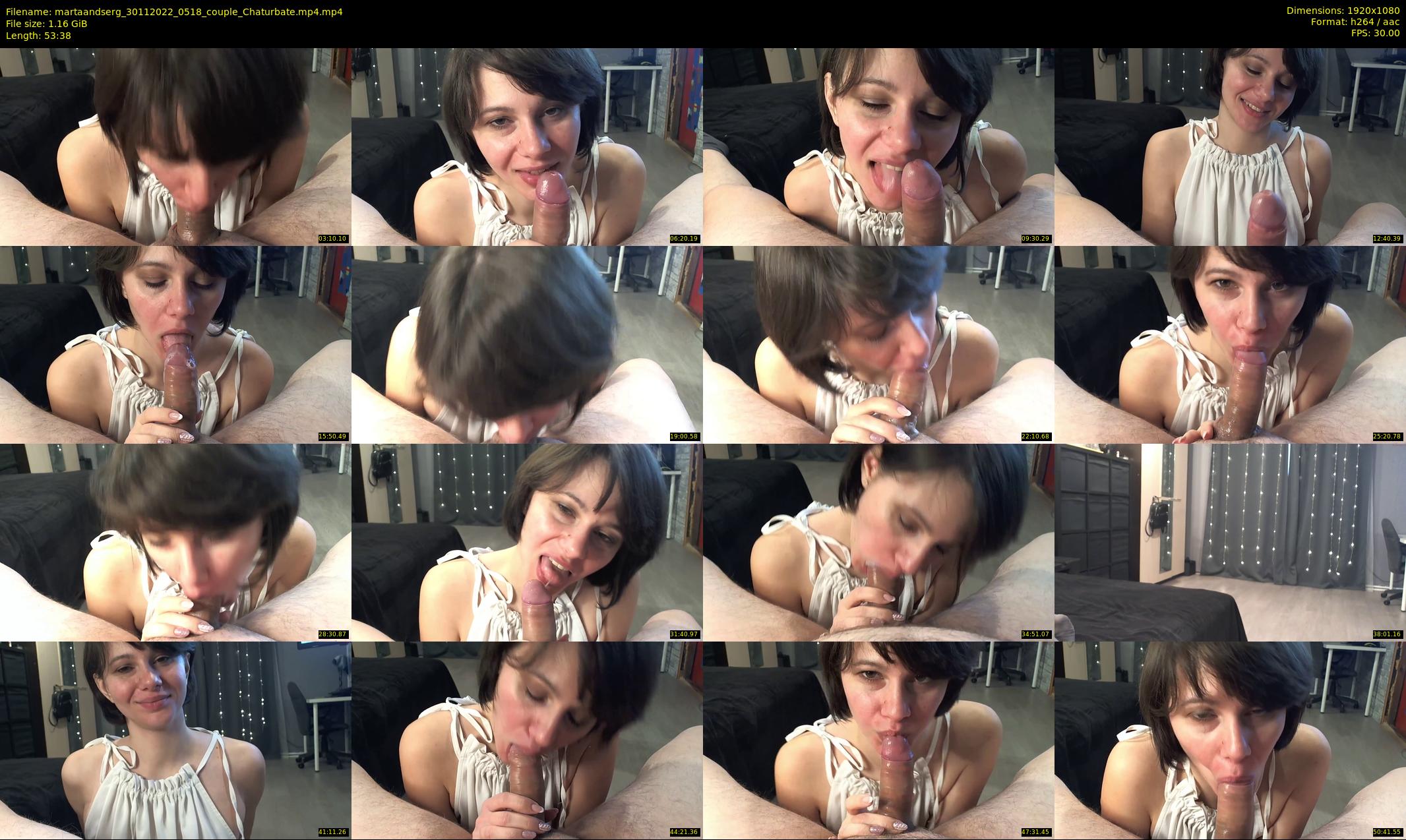 martaandserg — 54 minute Chaturbate female cam show recording, 1080p, Nov 30, 2022