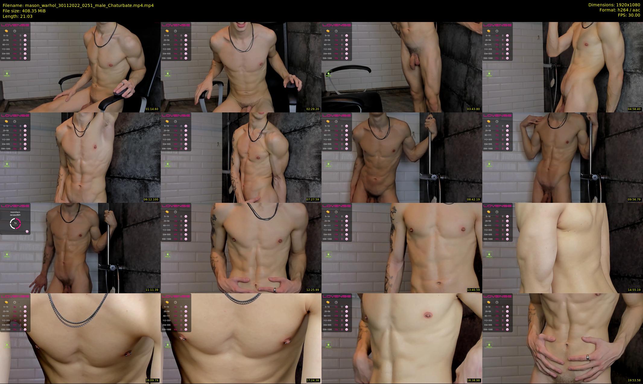 mason_warhol — 22 minute Chaturbate male cam show recording, 1080p, Nov 30, 2022