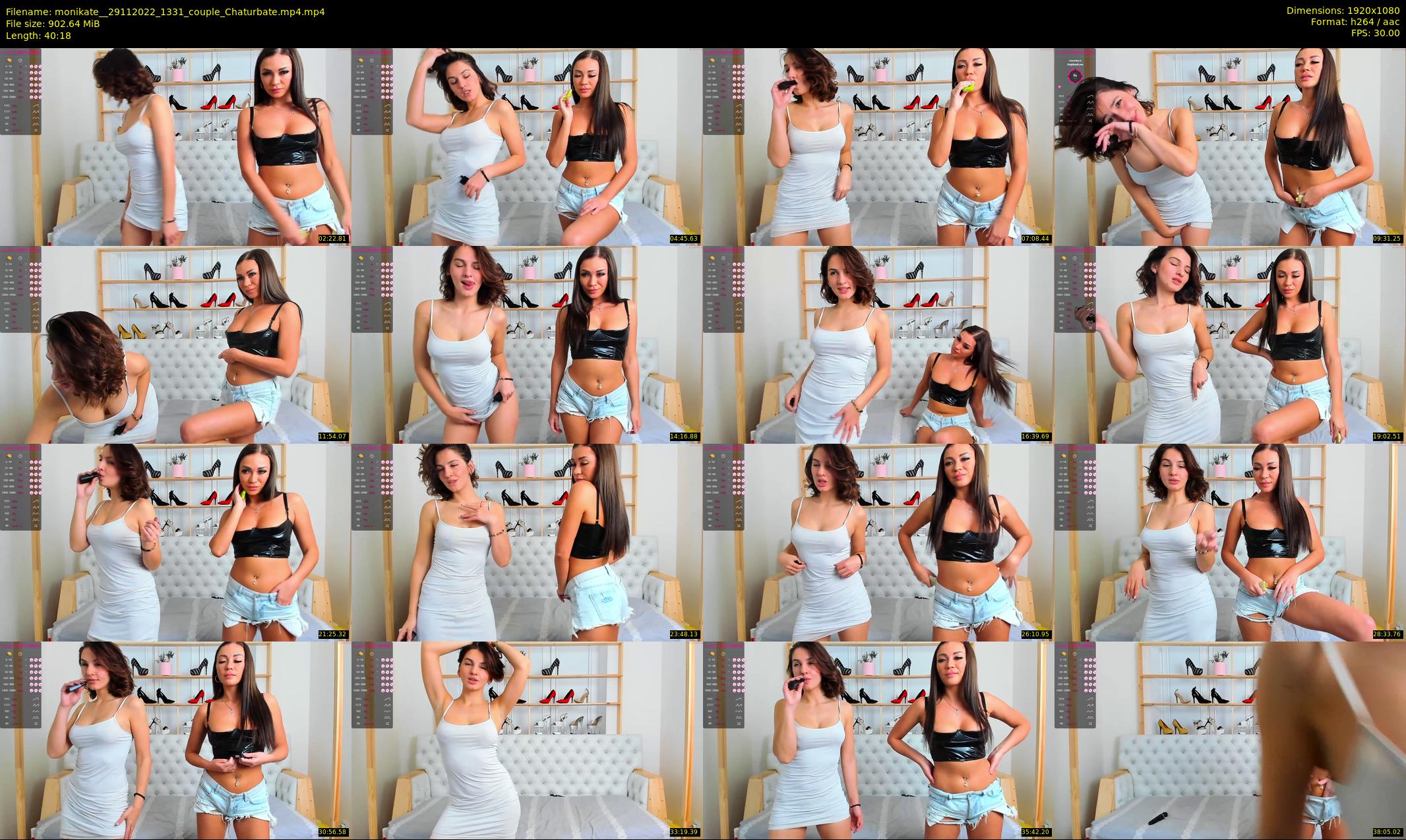 monikate_ — 41 minute Chaturbate couple cam show recording, 1080p, Nov 29, 2022