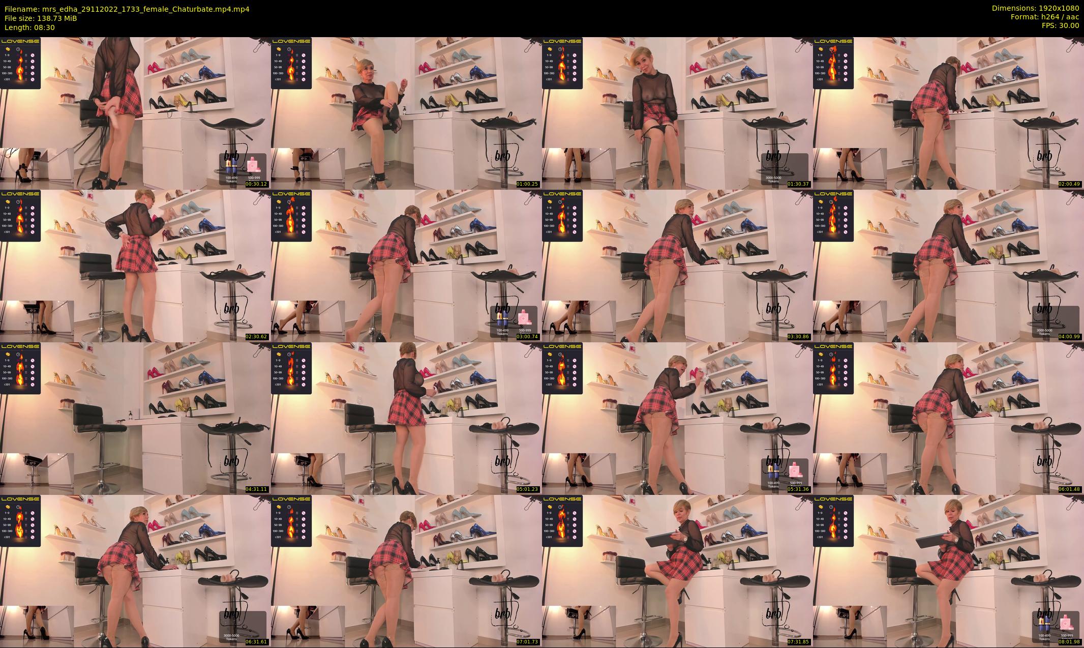 mrs_edha — 9 minute Chaturbate female cam show recording, 1080p, Nov 29, 2022