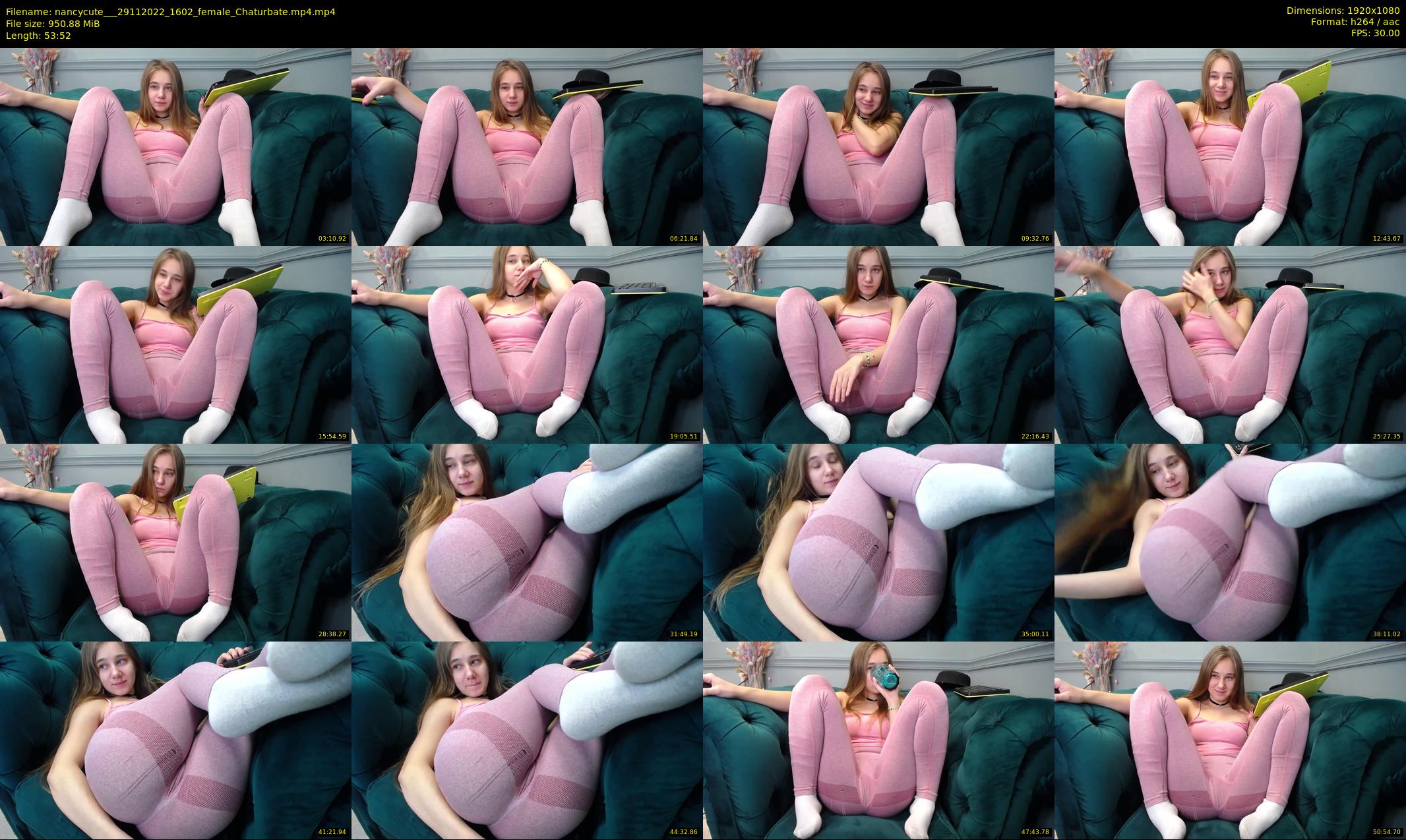 nancycute__ — 54 minute Chaturbate female cam show recording, 1080p, Nov 29, 2022