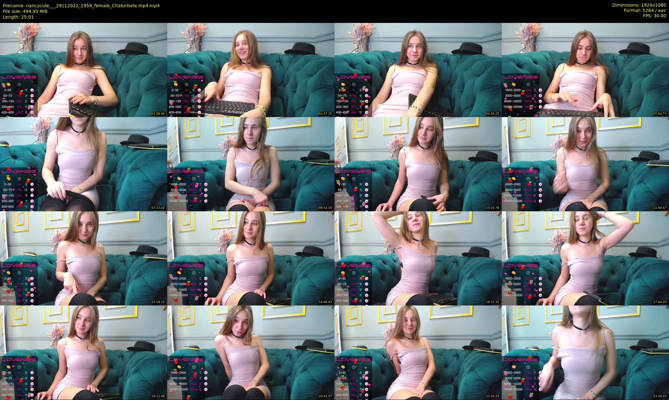 nancycute__ — 26 minute Chaturbate female cam show recording, 1080p, Nov 29, 2022