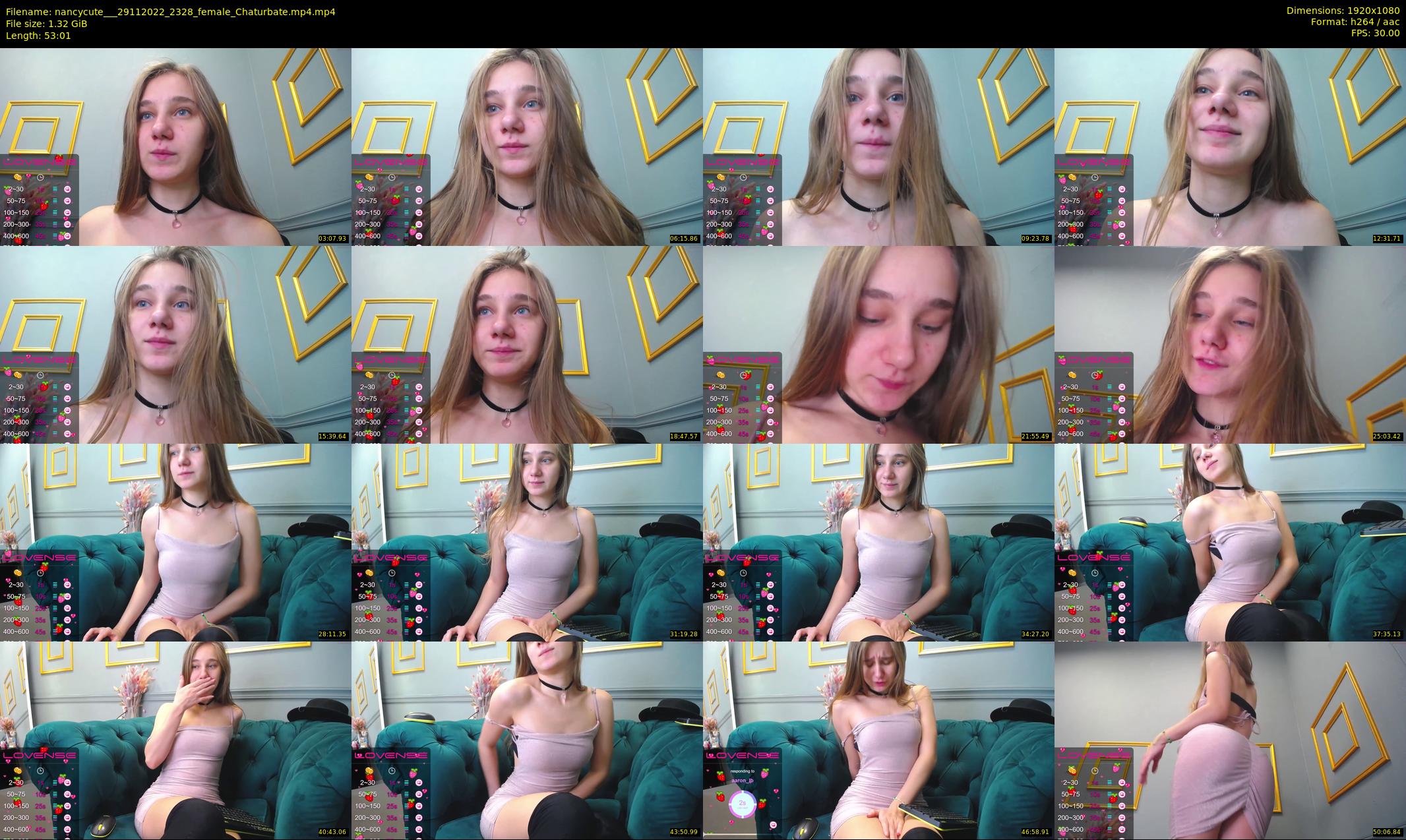 nancycute__ — 54 minute Chaturbate female cam show recording, 1080p, Nov 29, 2022