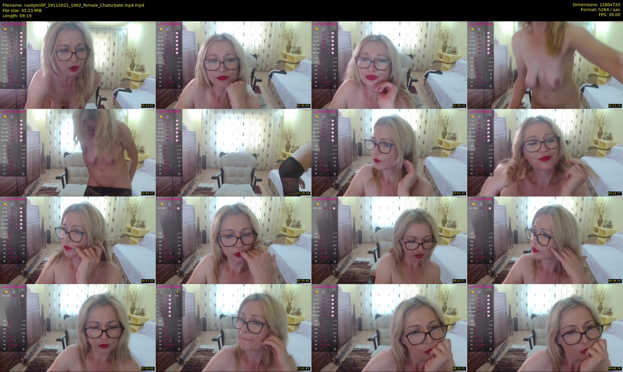 nastymilllf — 10 minute Chaturbate female cam show recording, 720p, Nov 29, 2022