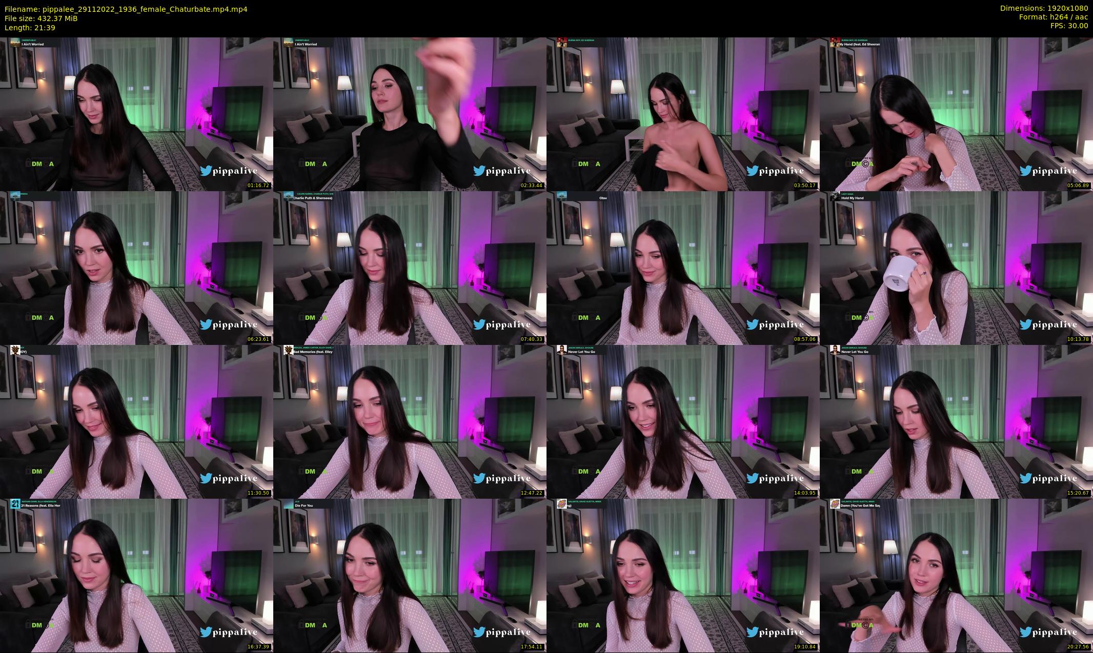 pippalee — 22 minute Chaturbate female cam show recording, 1080p, Nov 29, 2022