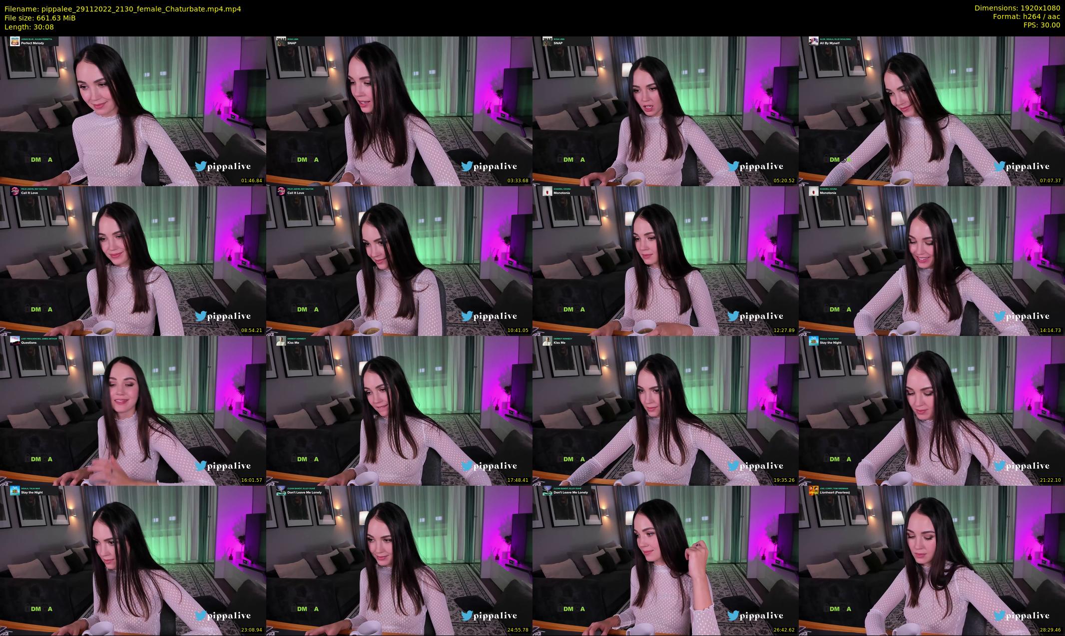 pippalee — 31 minute Chaturbate female cam show recording, 1080p, Nov 29, 2022