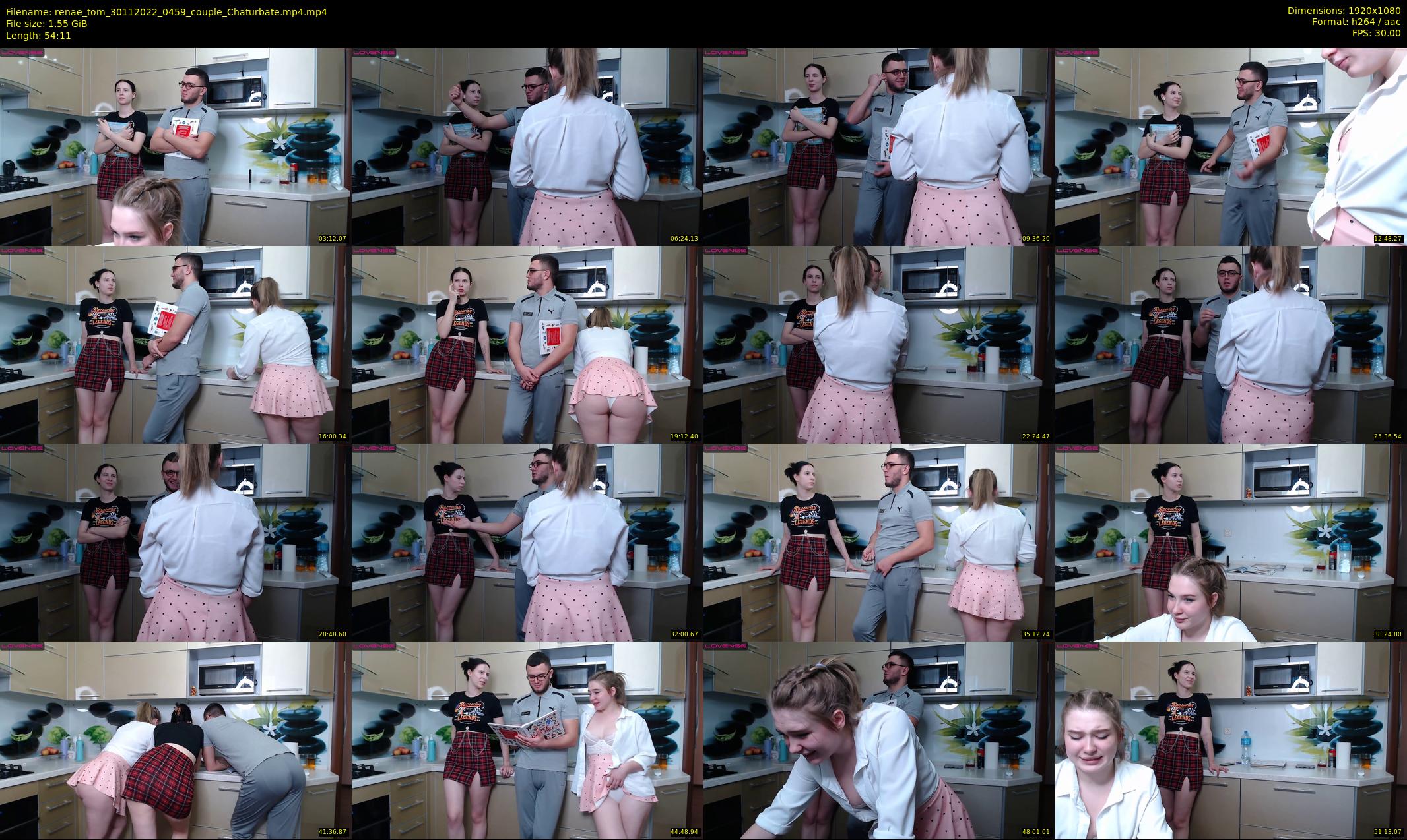 renae_tom — 55 minute Chaturbate couple cam show recording, 1080p, Nov 30, 2022