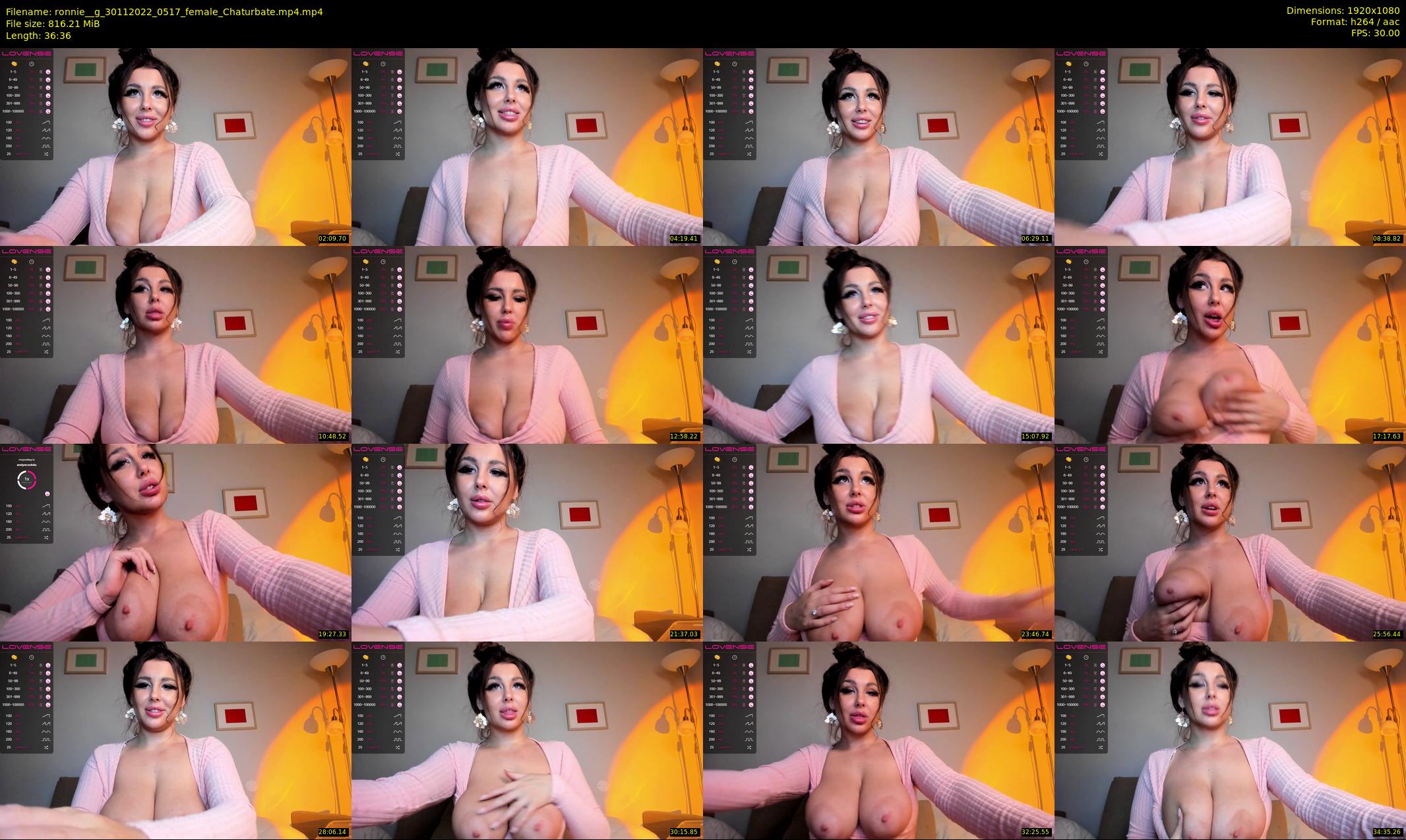 ronnie__g — 37 minute Chaturbate female cam show recording, 1080p, Nov 30, 2022