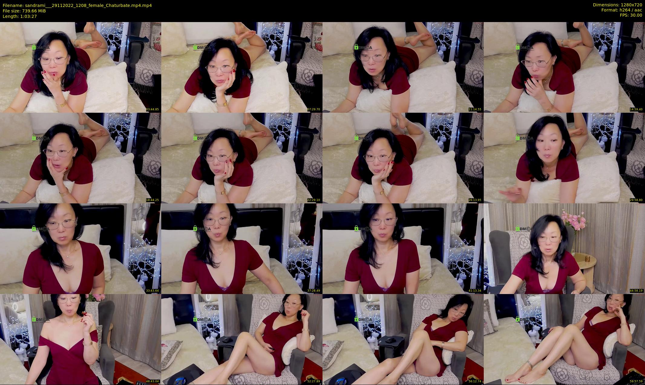 sandrami__ — 64 minute Chaturbate female cam show recording, 720p, Nov 29, 2022