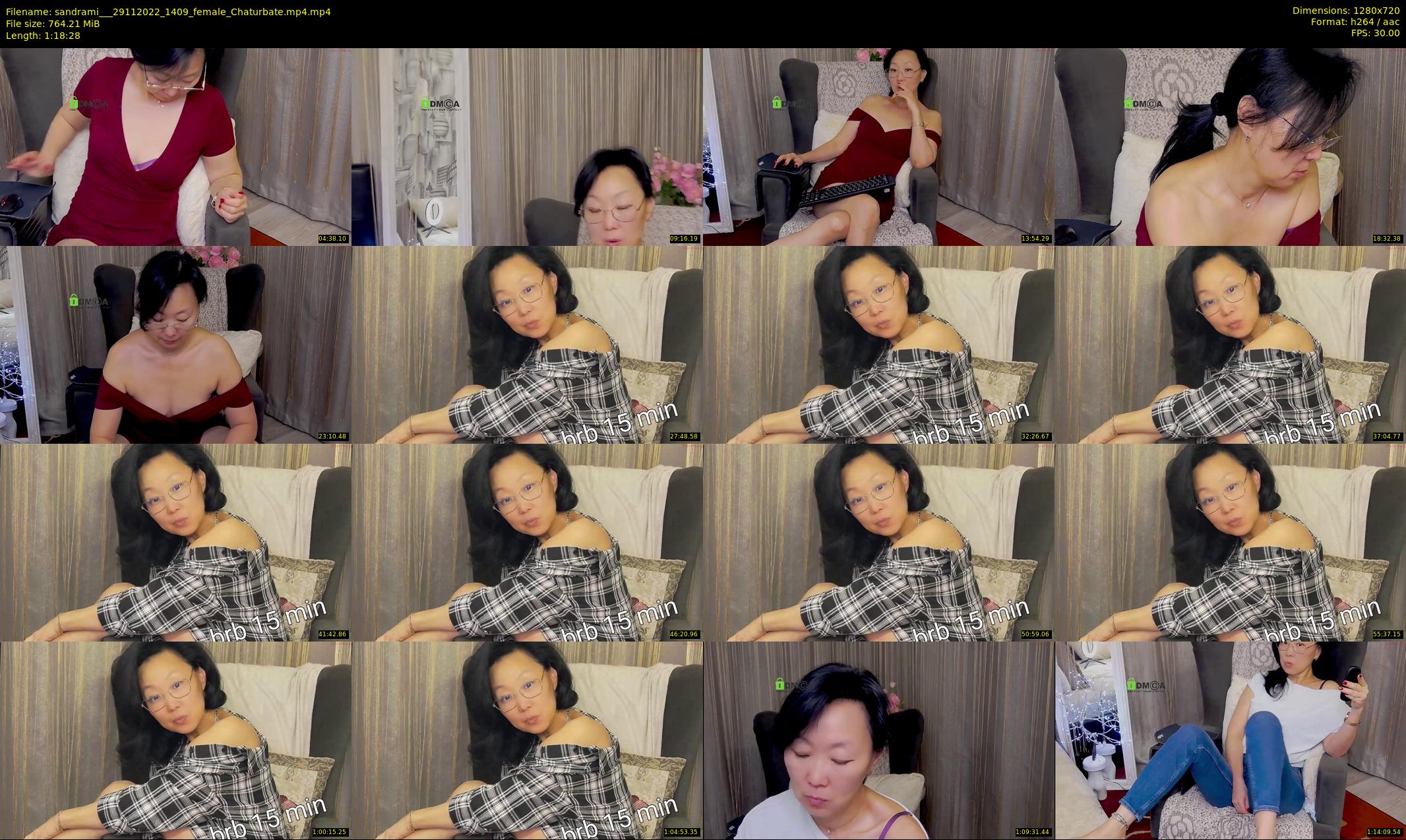 sandrami__ — 79 minute Chaturbate female cam show recording, 720p, Nov 29, 2022